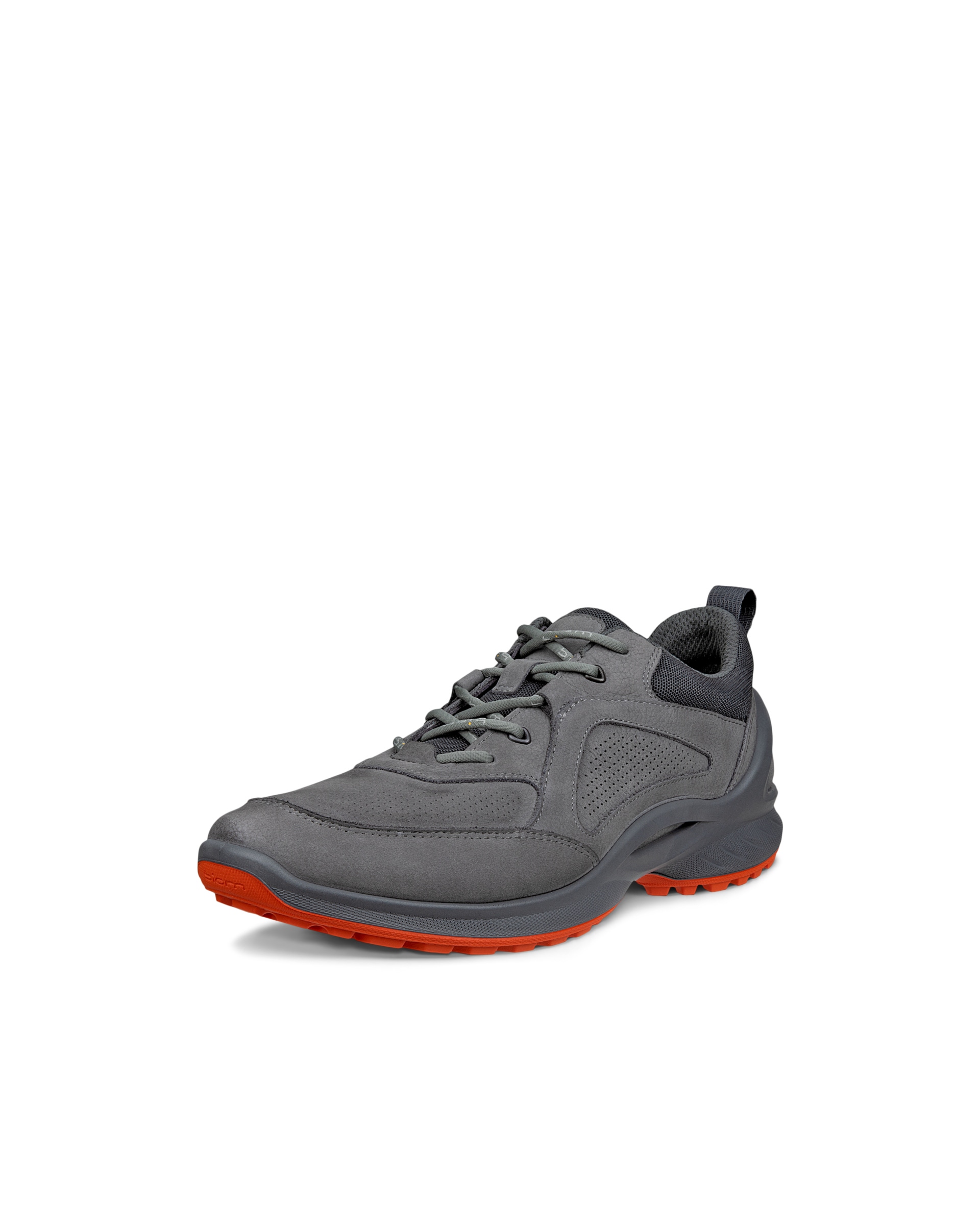 ECCO® BIOM ENERGI baskets en nubuck pour homme - Gris - Main