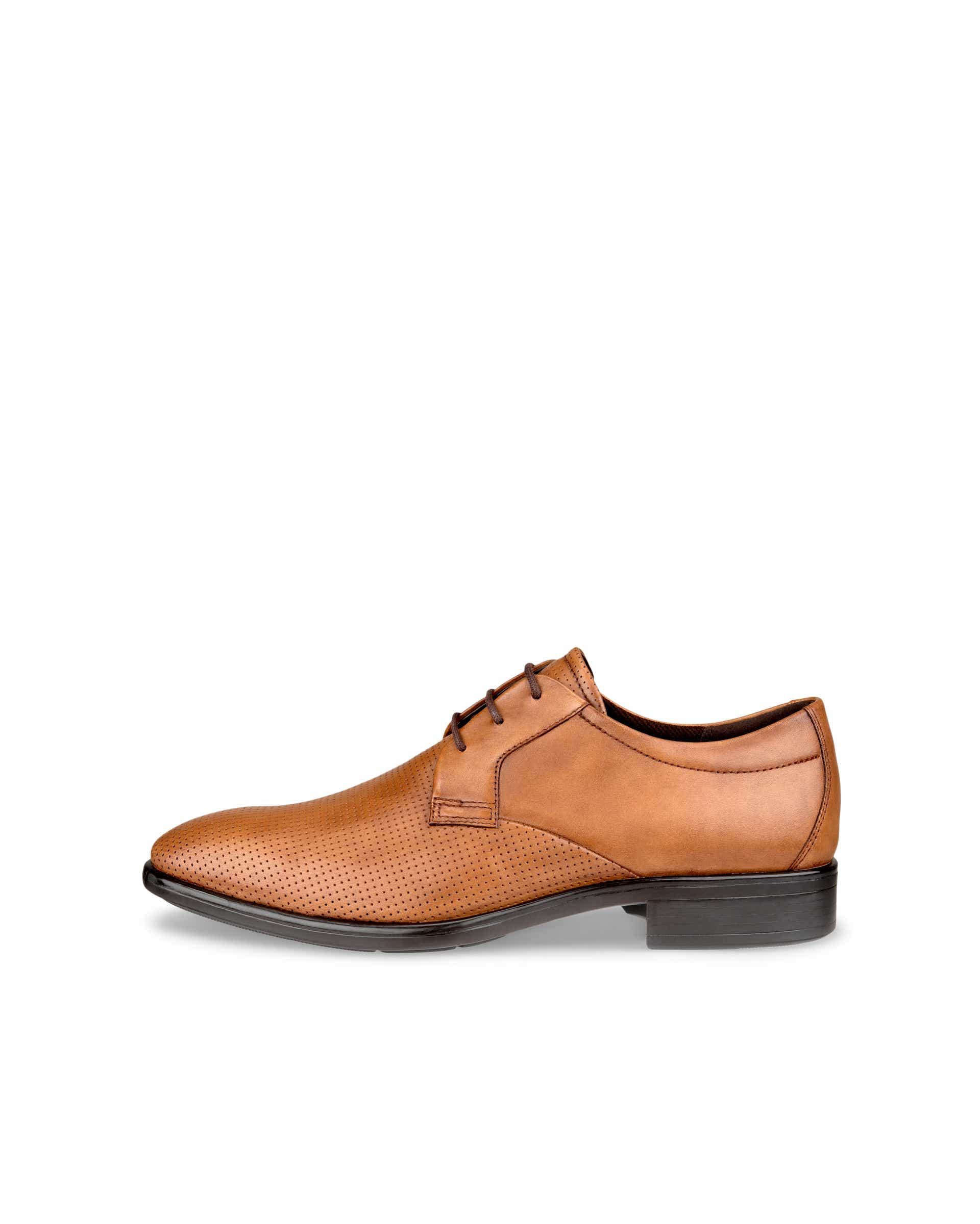 ECCO Men's Citytray Leather Derby Shoes - undefined - Outside