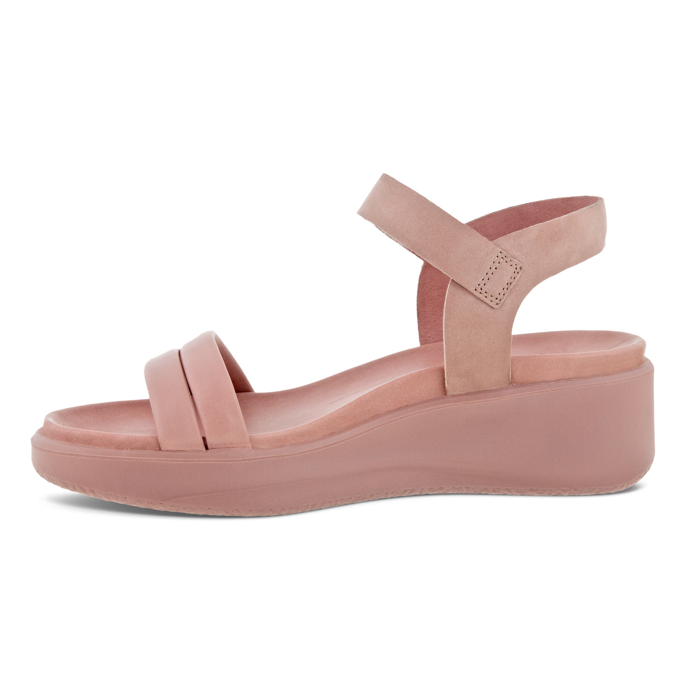 ECCO Women's Flowt LX Wedge Sandals - Red - Inside