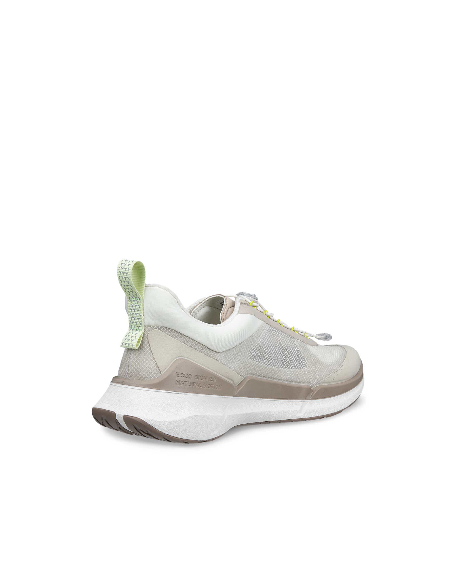 ECCO® BIOM 2.2 dames sneaker van textiel - Beige - Back