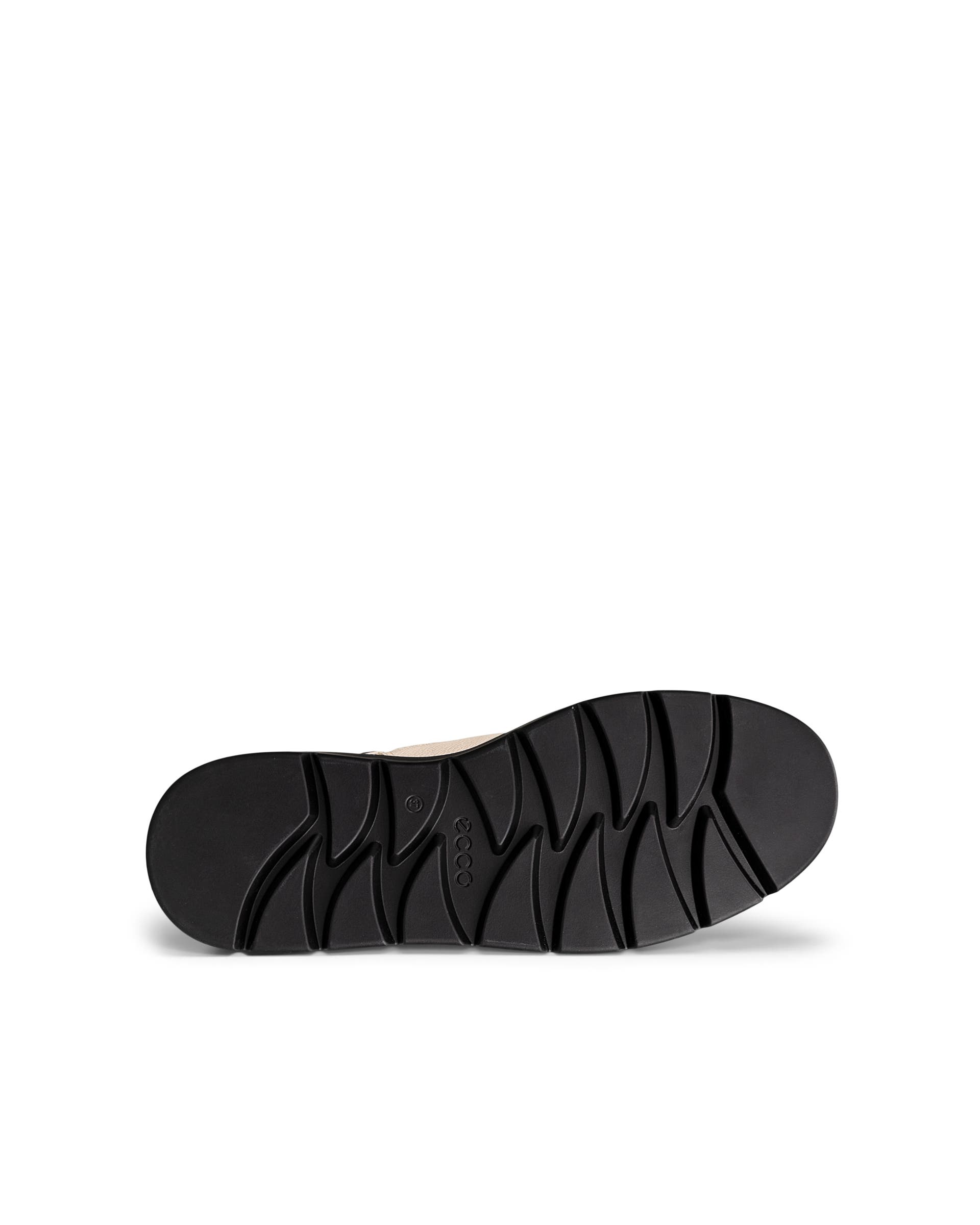 ECCO Nouvelle ウィメンズ レザーレースアップブーツ - ベージュ - Sole