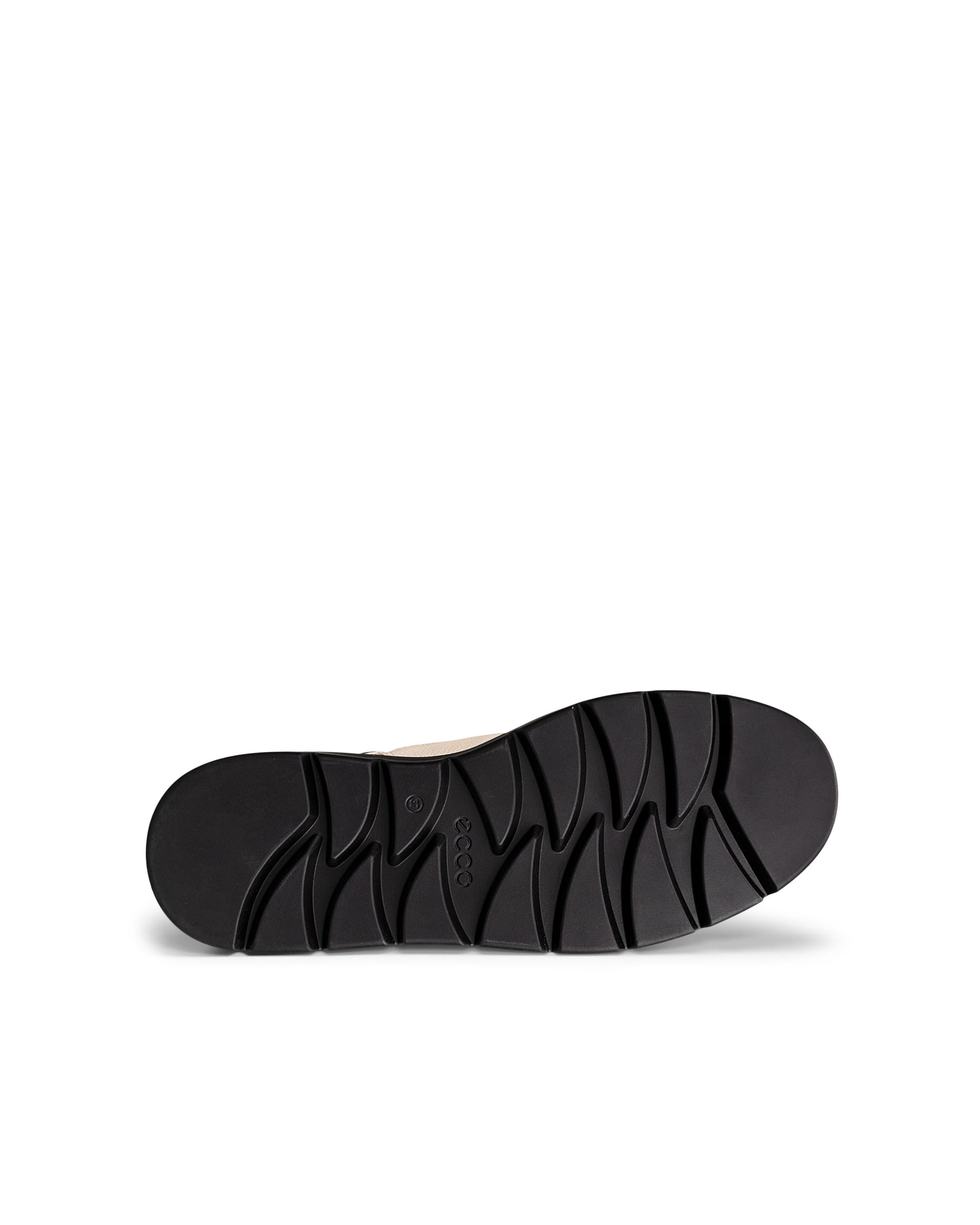 ECCO Nouvelle ウィメンズ レザーレースアップブーツ - ベージュ - Sole