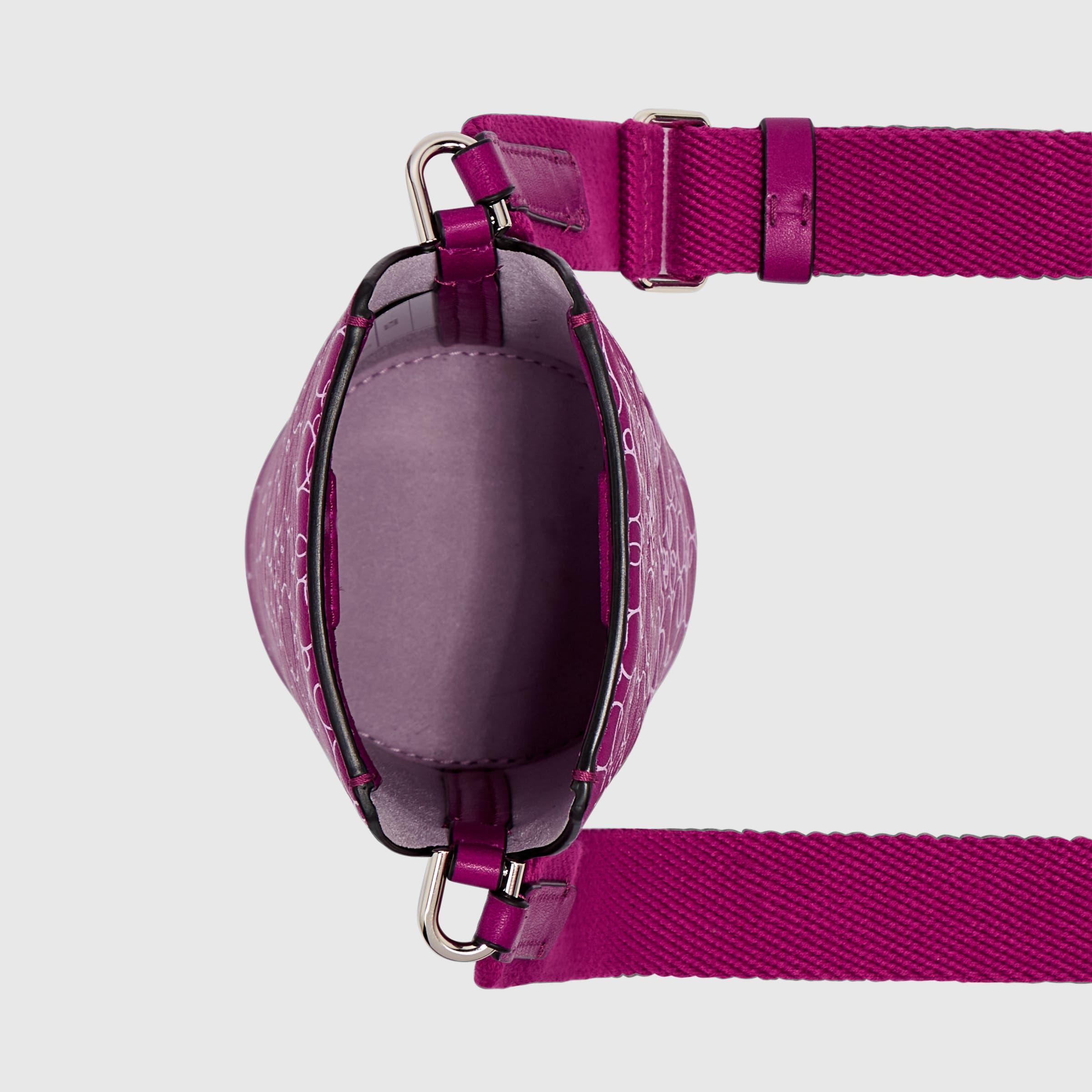 ECCO® Pot Leather Crossbody Bag - Purple - Birdeye