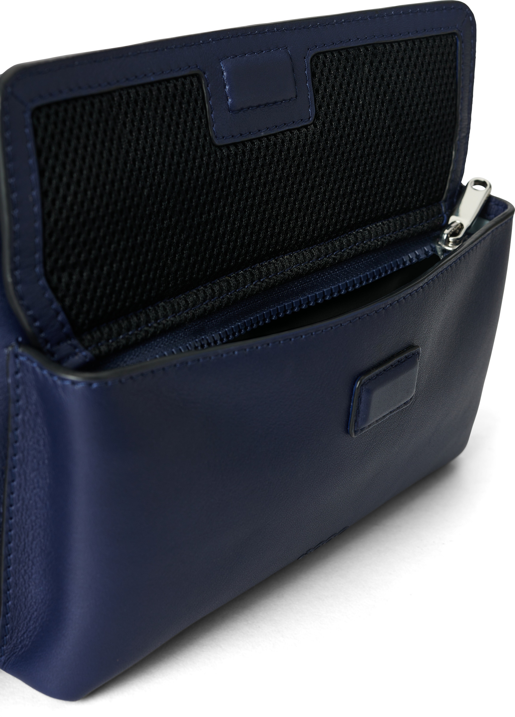 ECCO Camera Bag City Crossbody レザーショルダーバッグ - ブルー - Detail-1