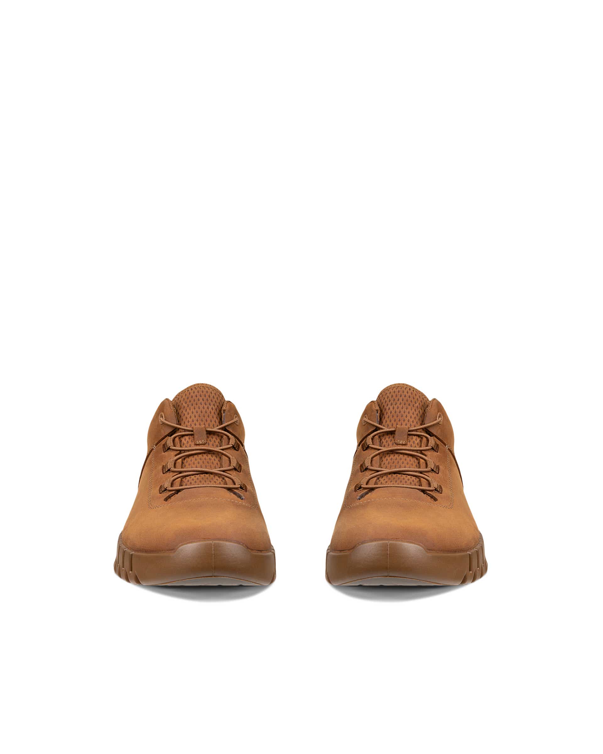 ECCO® GRUUV sneakers i nubuck til herrer - Brun - Front pair