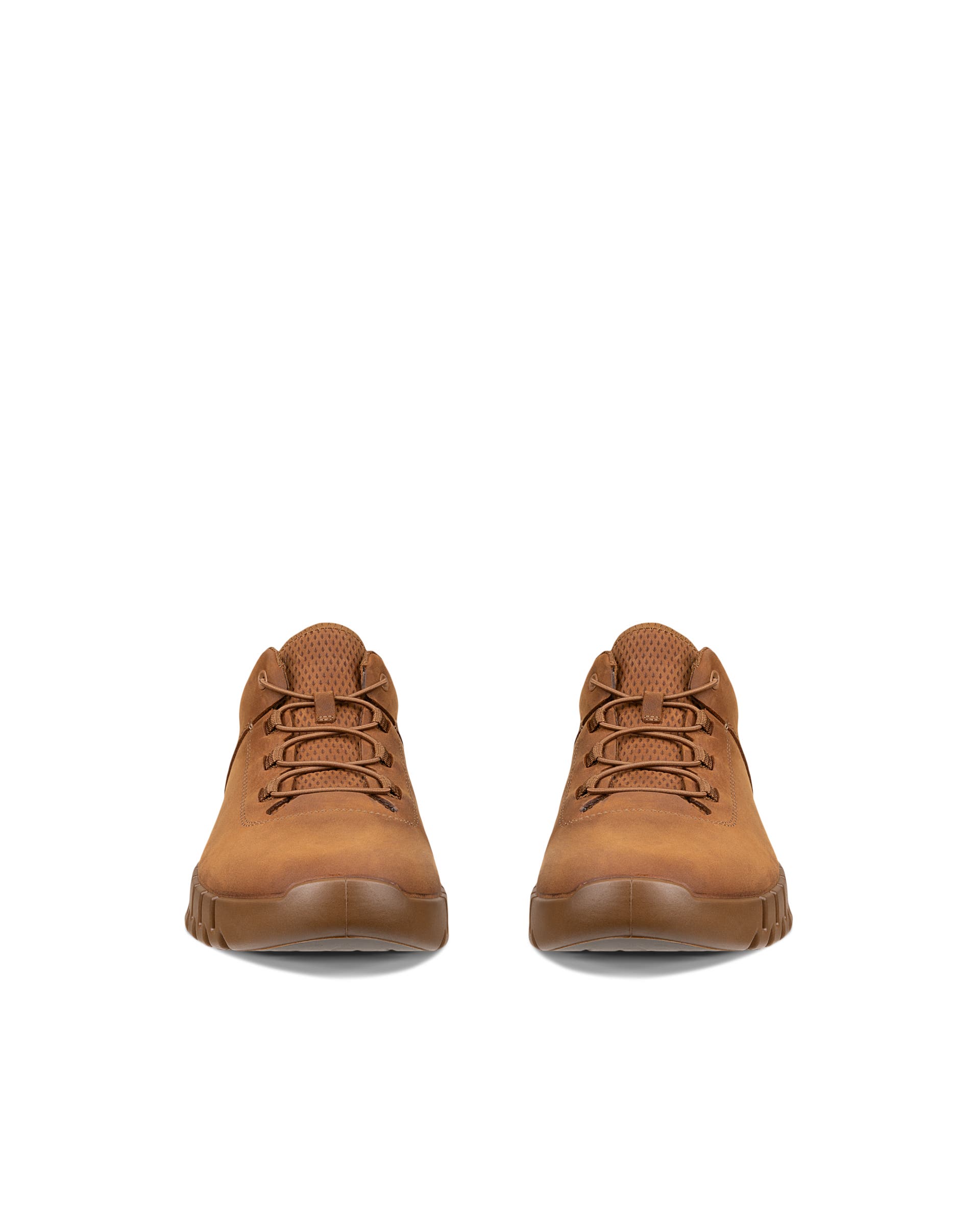 ECCO® GRUUV sneakers i nubuck til herrer - Brun - Front pair