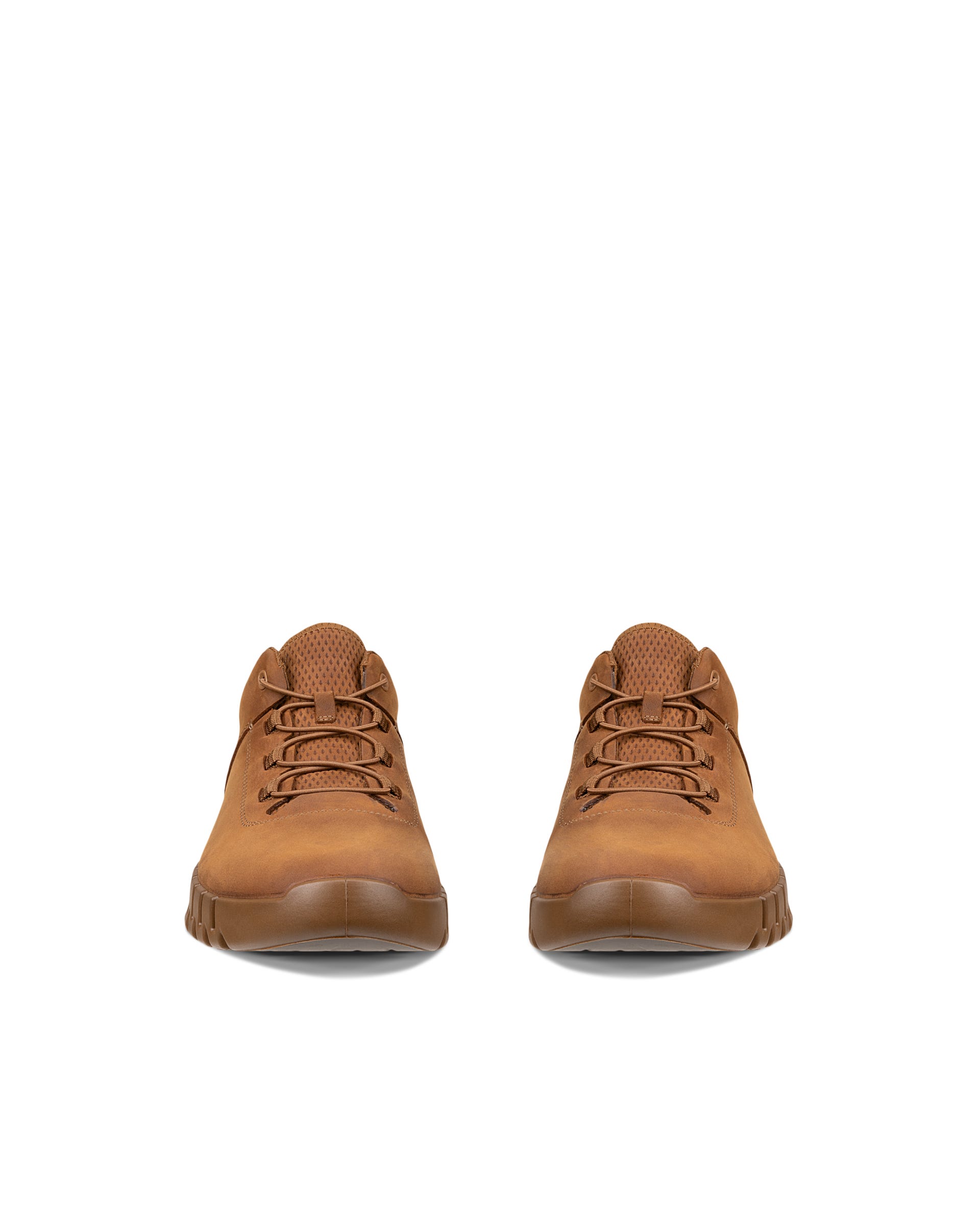 ECCO® GRUUV sneakers i nubuck til herrer - Brun - Front pair