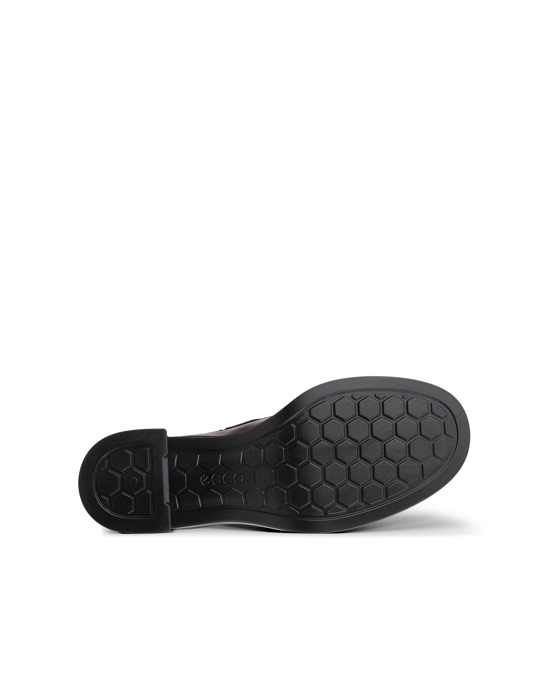 Femme ECCO® Metropole Seoul 45 Heeled Loafer - Rouge - Sole