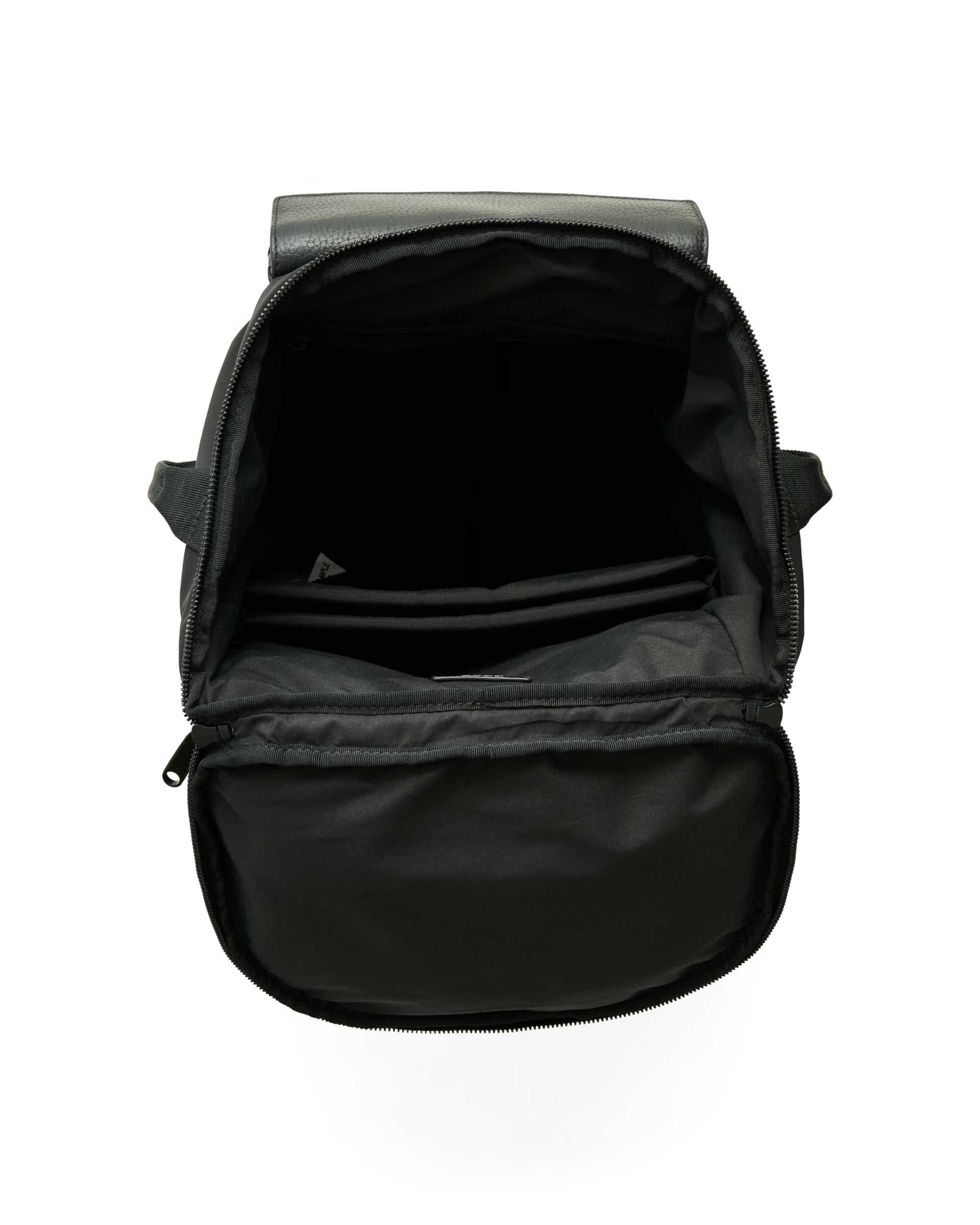 ECCO® VOYAGER leren plunjezak - Zwart - Birdeye