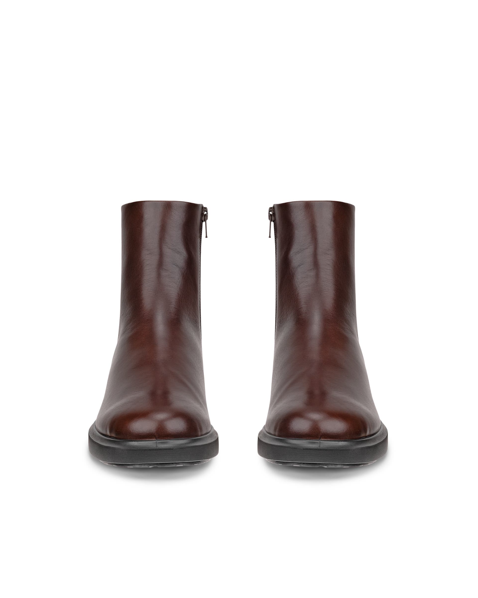 Naisten ECCO® Metropole Amsterdam nahkanilkkurit - Ruskea - Front pair