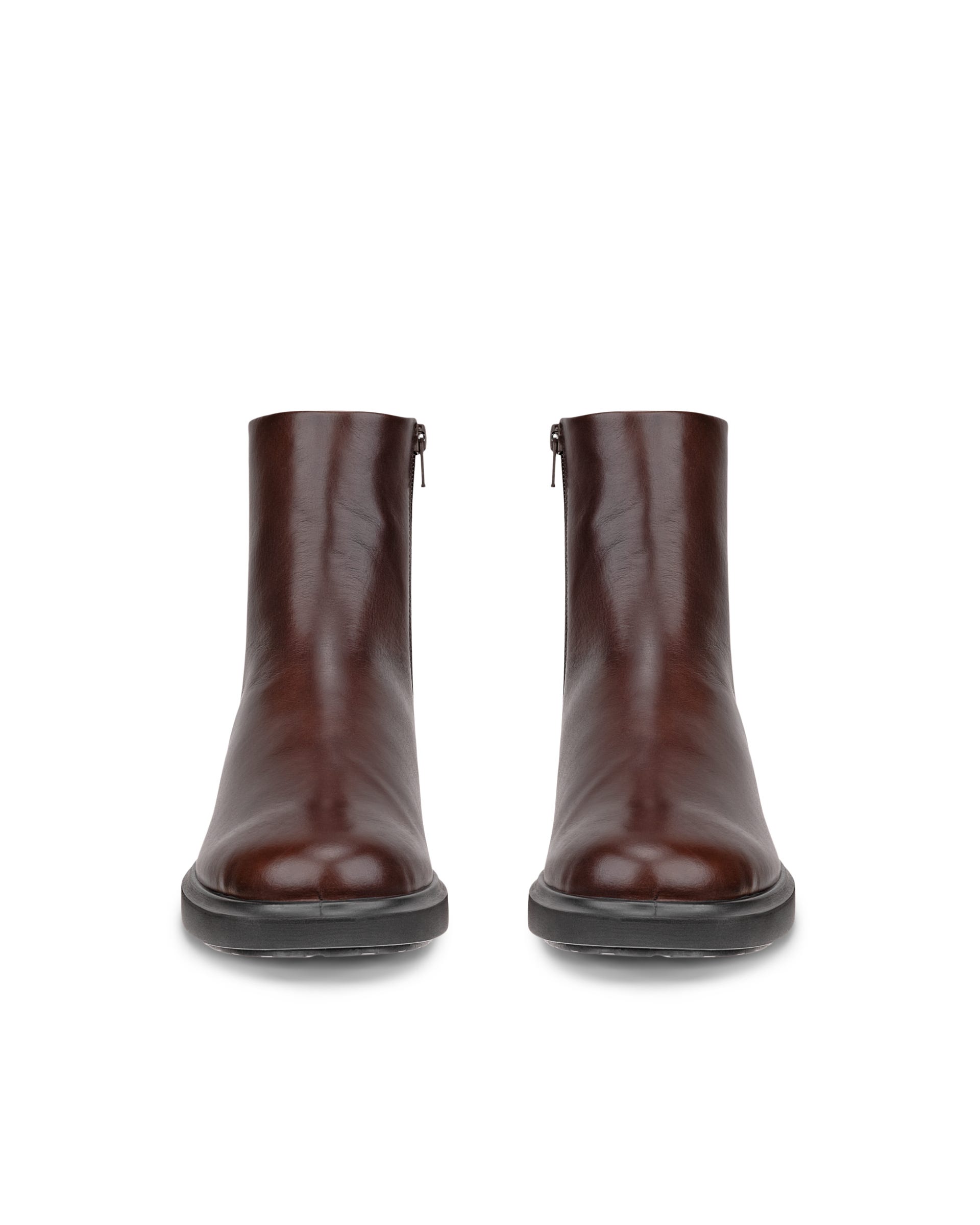 Naisten ECCO® Metropole Amsterdam nahkanilkkurit - Ruskea - Front pair