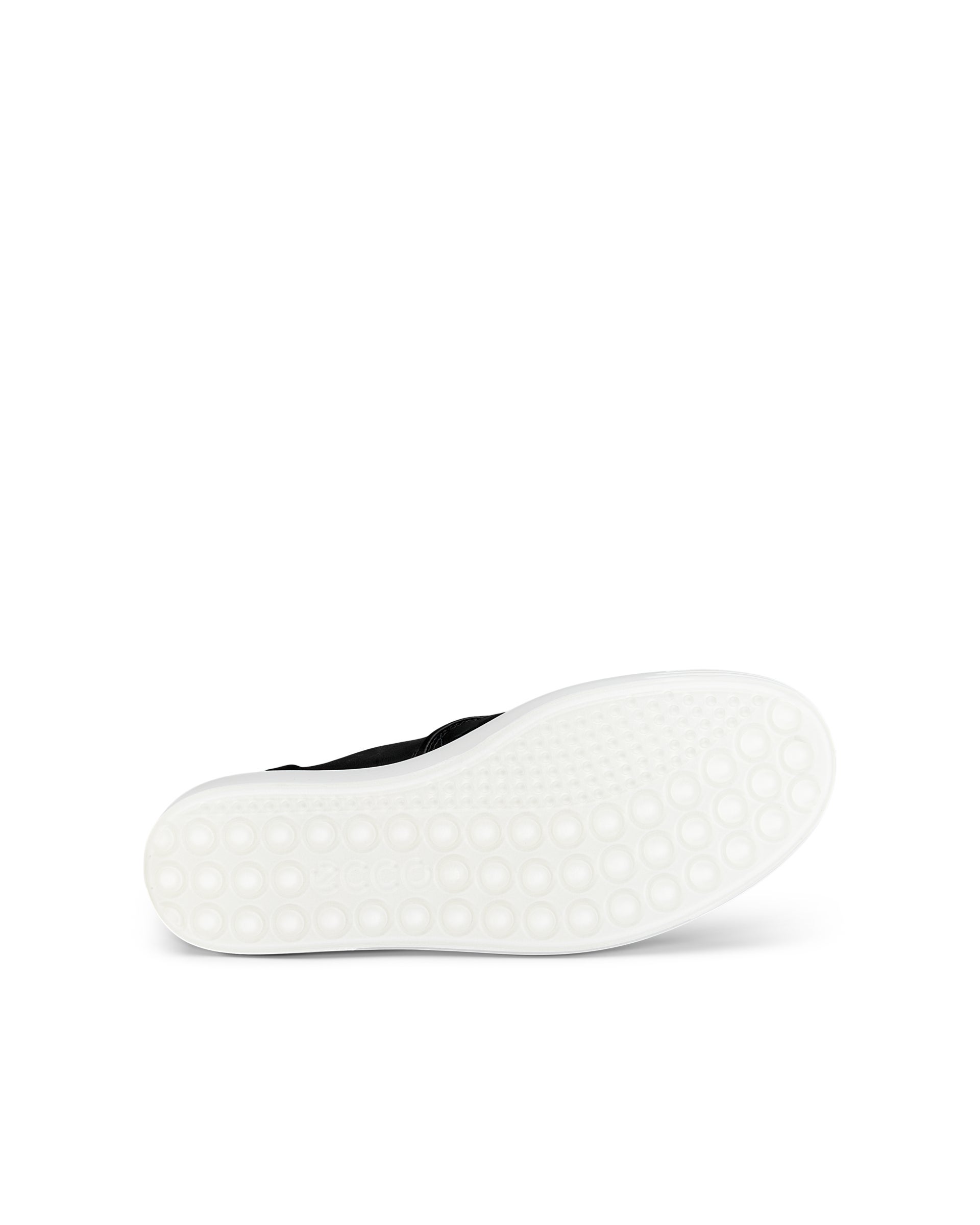 Women's ECCO® Soft 7 Woven Leather Slip-On - Black - Sole