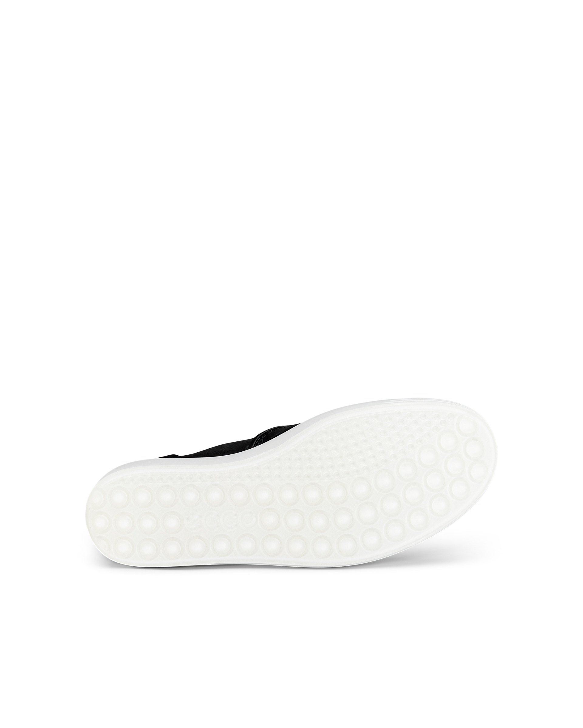 Women's ECCO® Soft 7 Woven Leather Slip-On - Black - Sole
