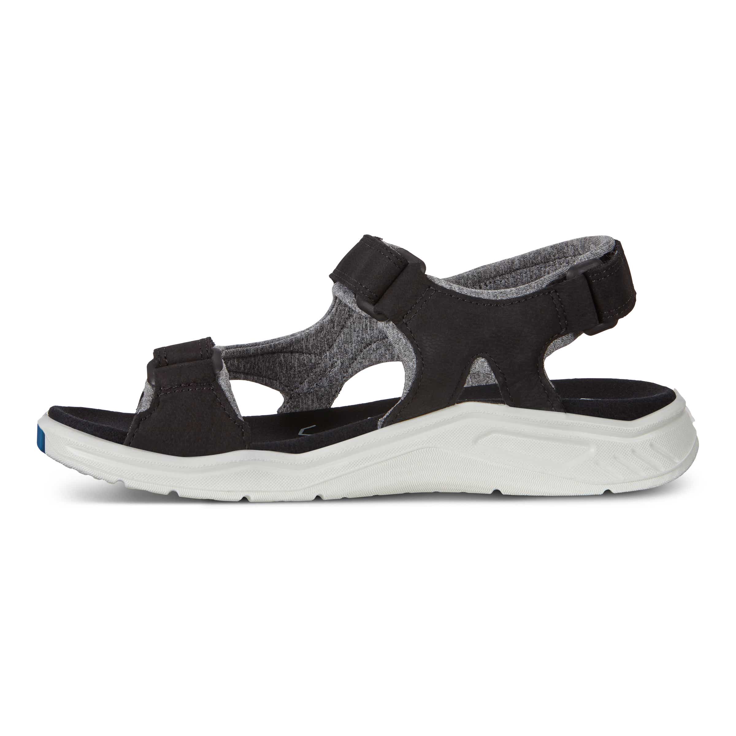 ECCO X-TRINSIC K Flat Sandal - Black - Inside