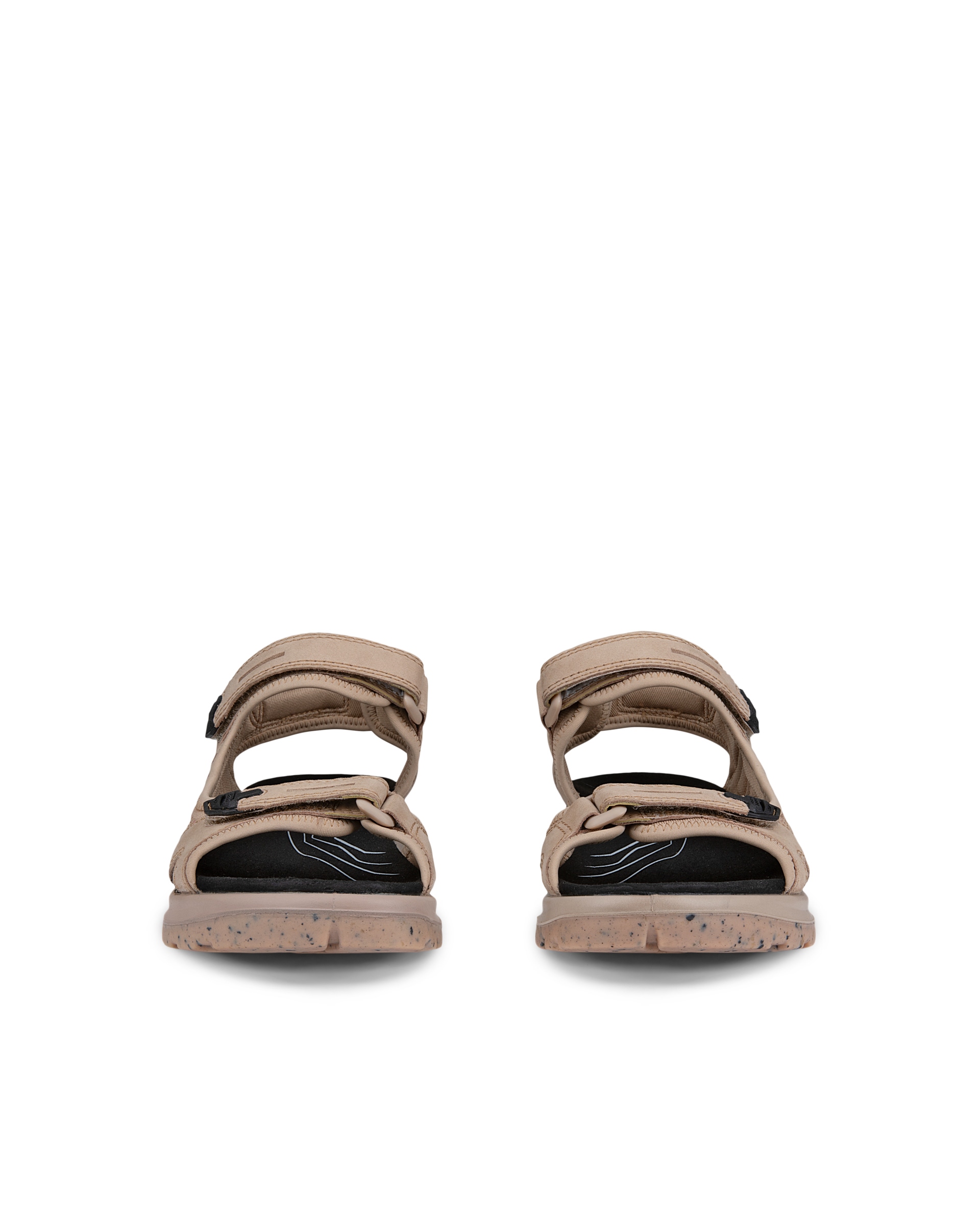 Dámské nubukové outdoorové sandály ECCO® Offroad - Béžová - Front pair
