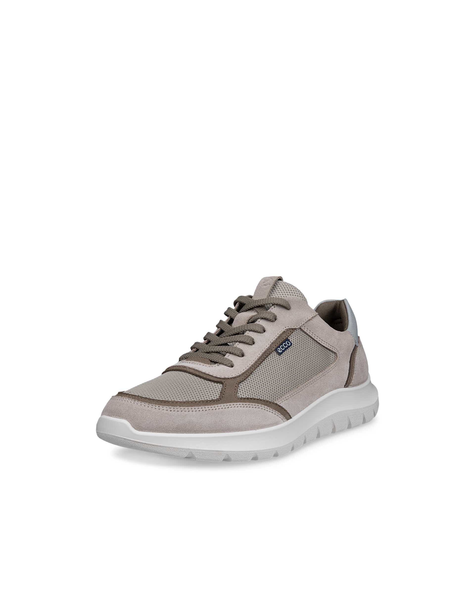 ECCO® CITY STRIDE sneakers i læder til herrer - Grå - Main
