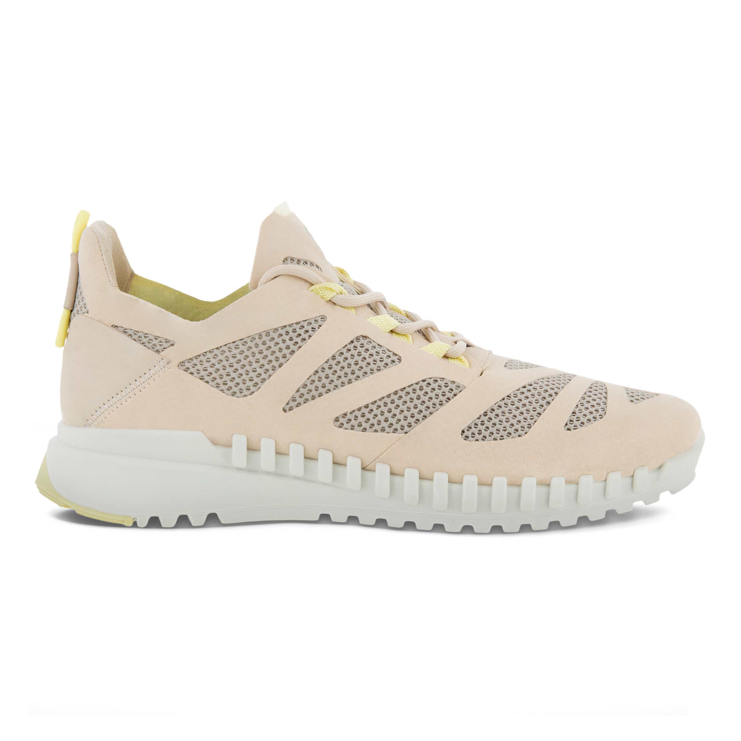Women's ECCO® Zipflex Outdoor Sneaker - Beige - Outside
