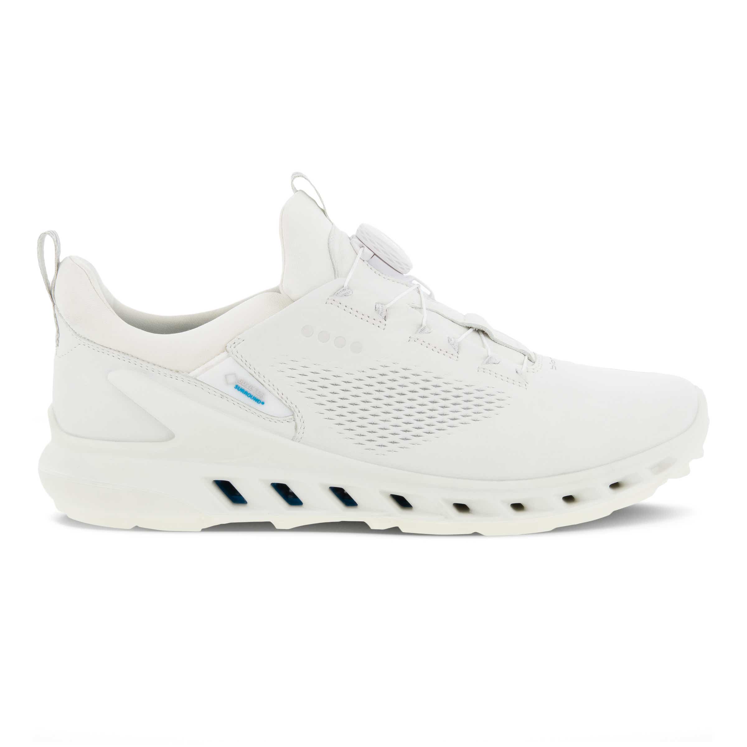 Men's ECCO® Golf BIOM Cool Pro Leather Golf Shoe - White - Outside