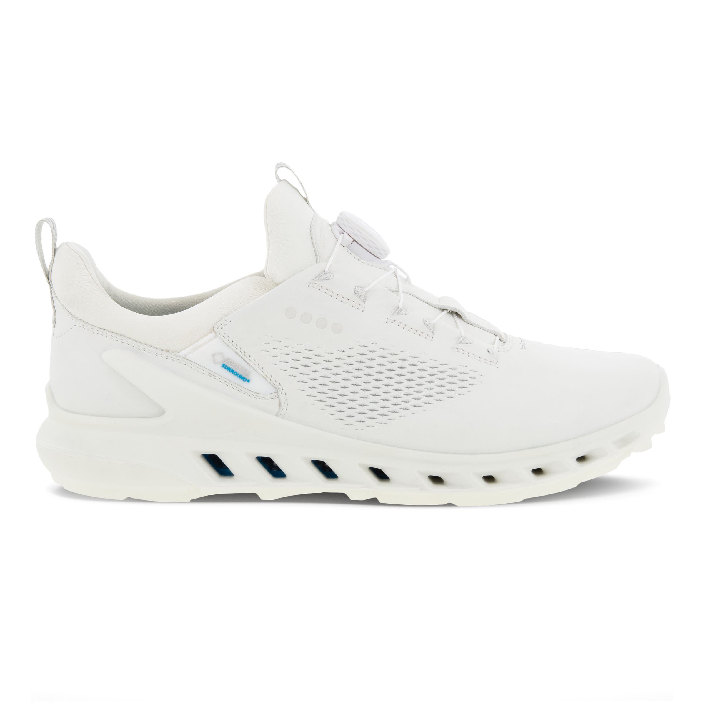 Men's ECCO® Golf BIOM Cool Pro Leather Golf Shoe - White - Outside