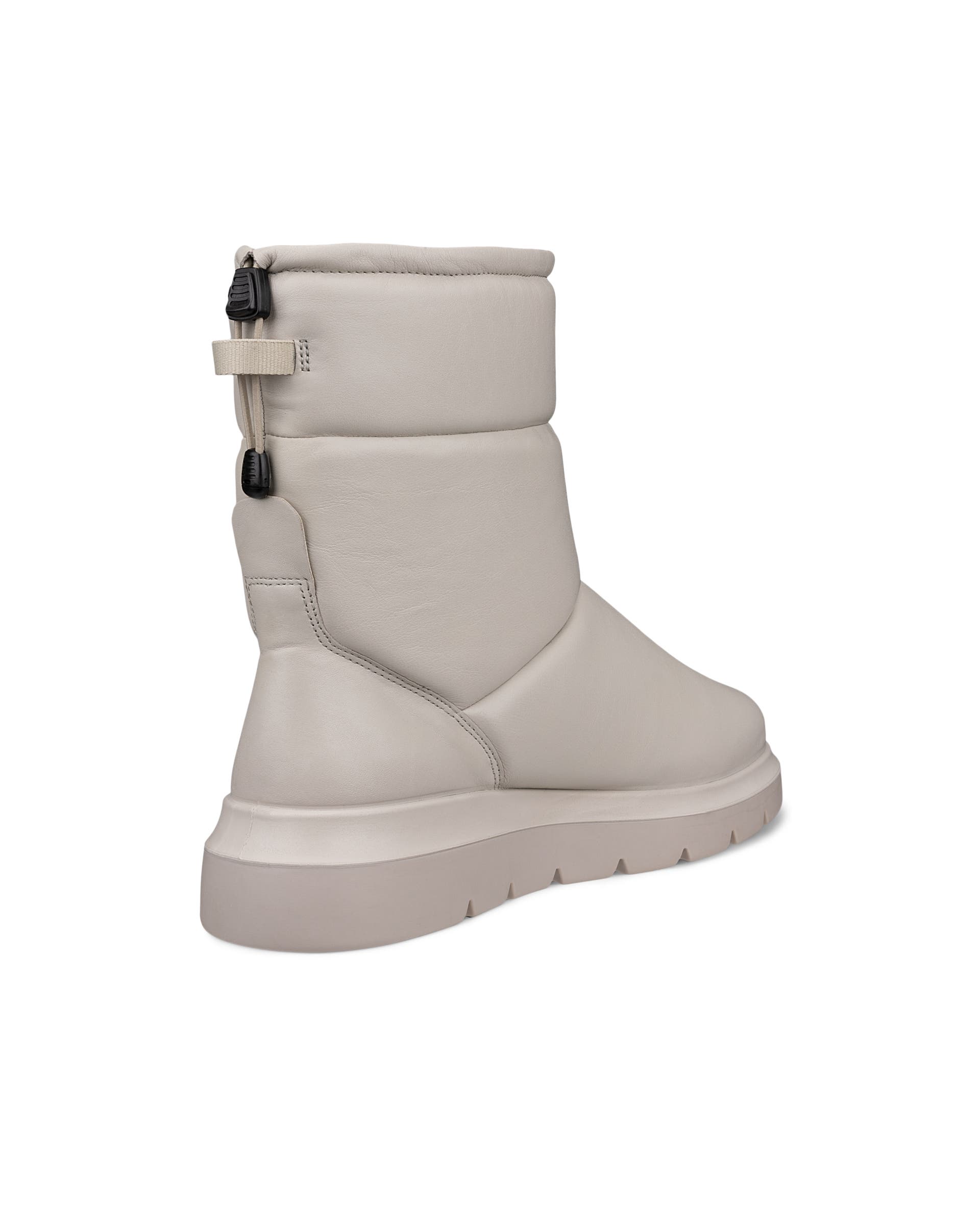 ECCO Nouvelle W Mid Puff LEA - 그레이 - Back