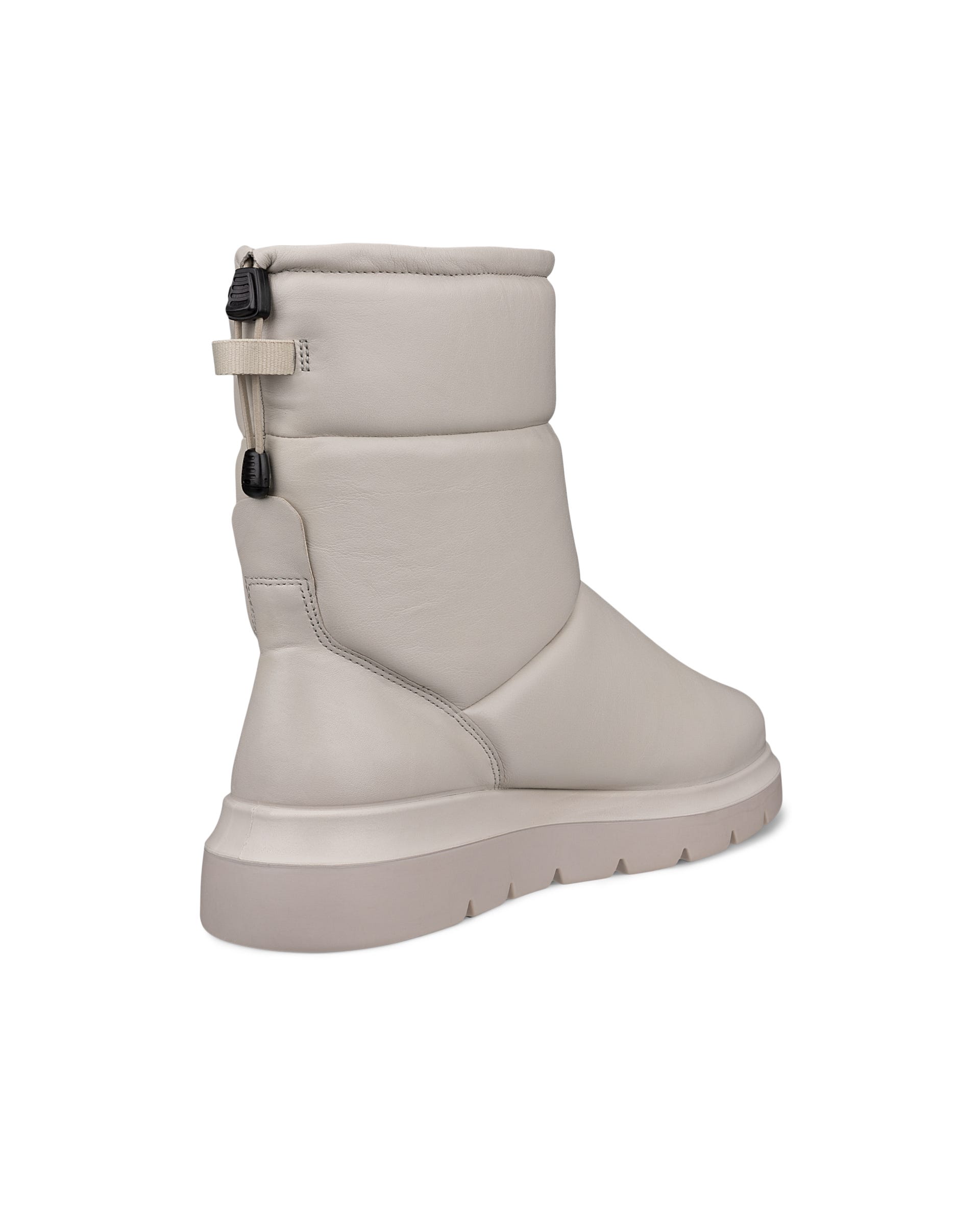 ECCO Nouvelle W Mid Puff LEA - 그레이 - Back