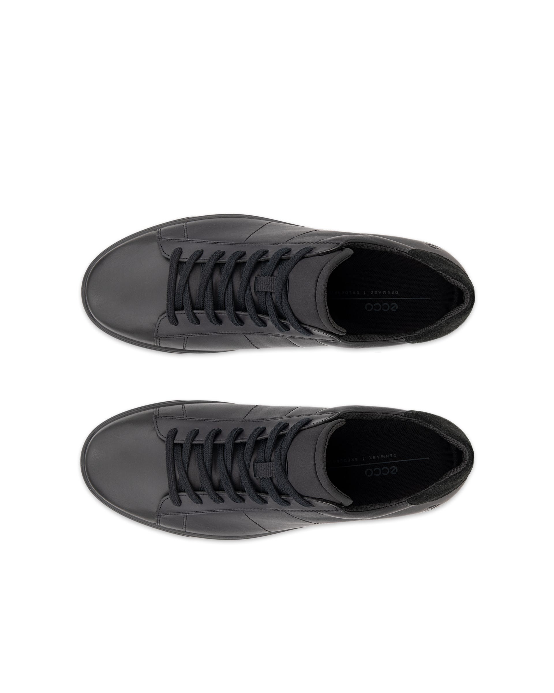 Men's ECCO® Street Lite Leather Sneaker | Black