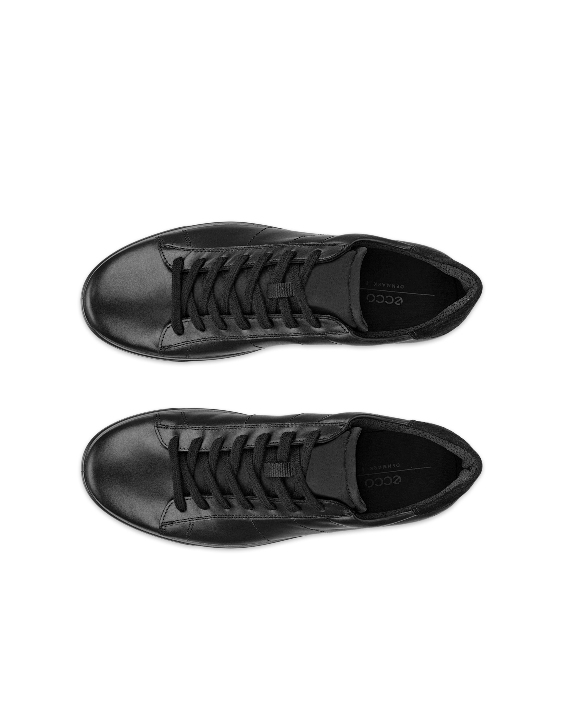 Pánské kožené tenisky ECCO® Street Lite - Černá - Top left pair