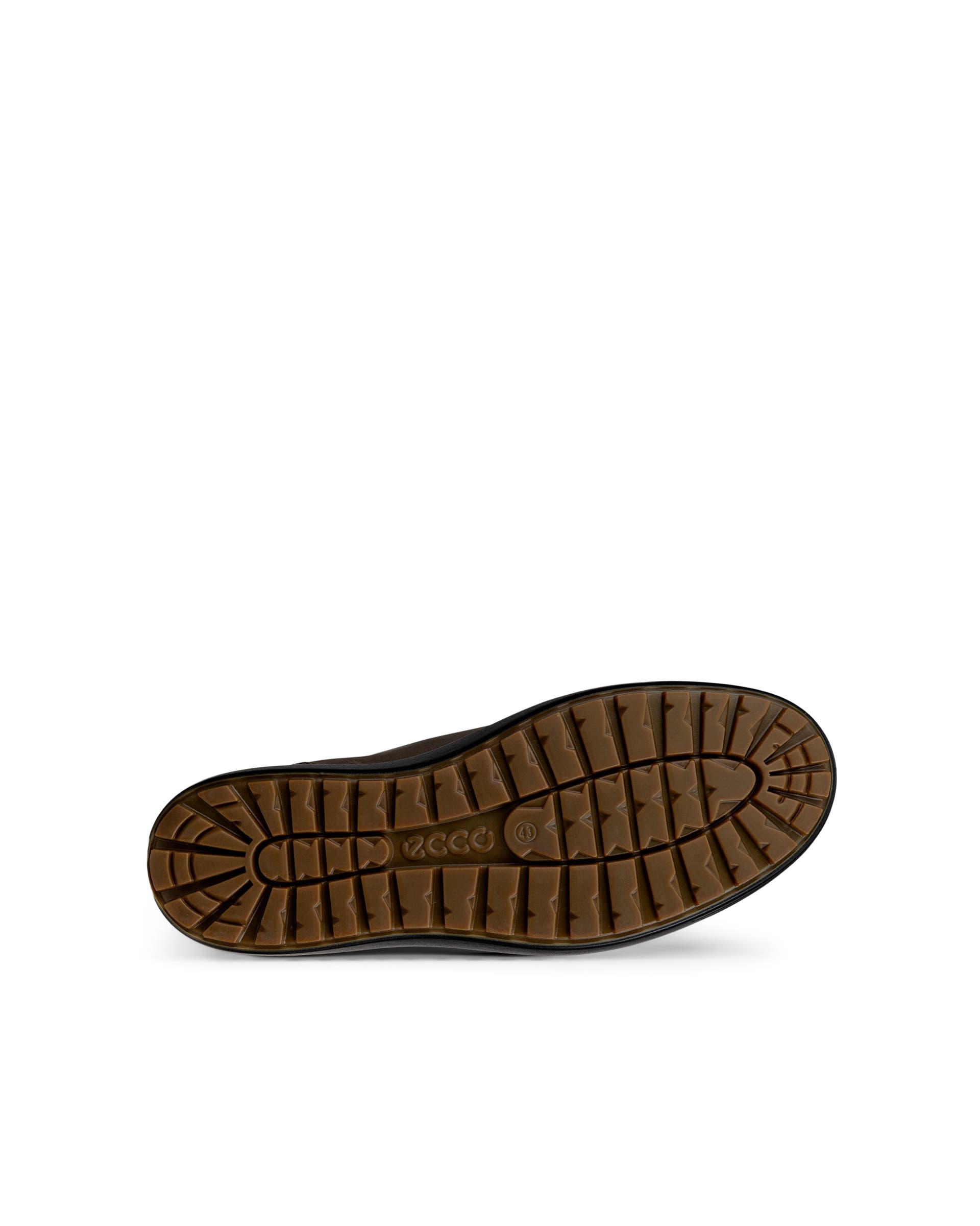 Men's ECCO® SOFT 7 Nubuck Gore-Tex Mid-Cut Boot - Green - Sole