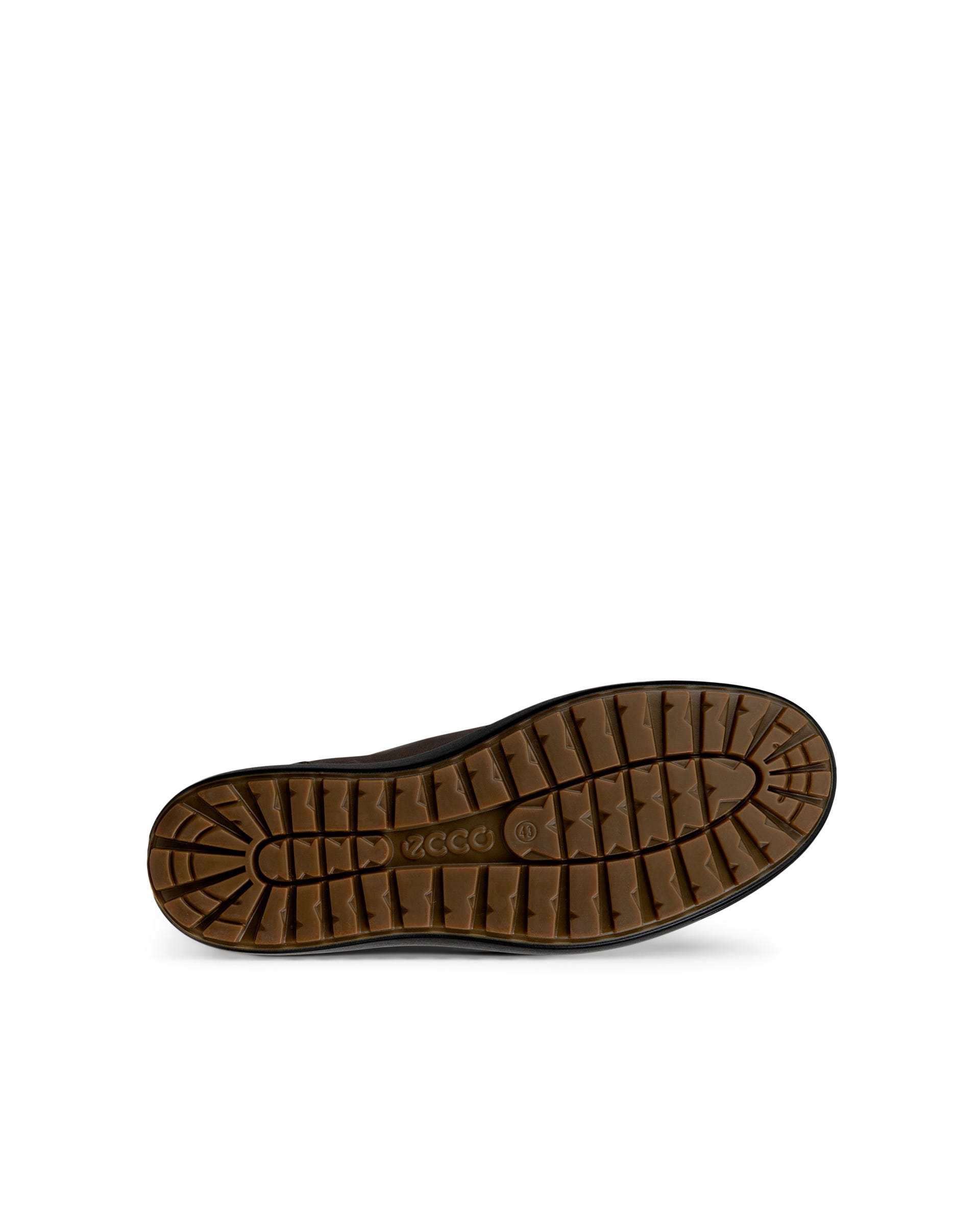 Men's ECCO® SOFT 7 Nubuck Gore-Tex Mid-Cut Boot - Green - Sole