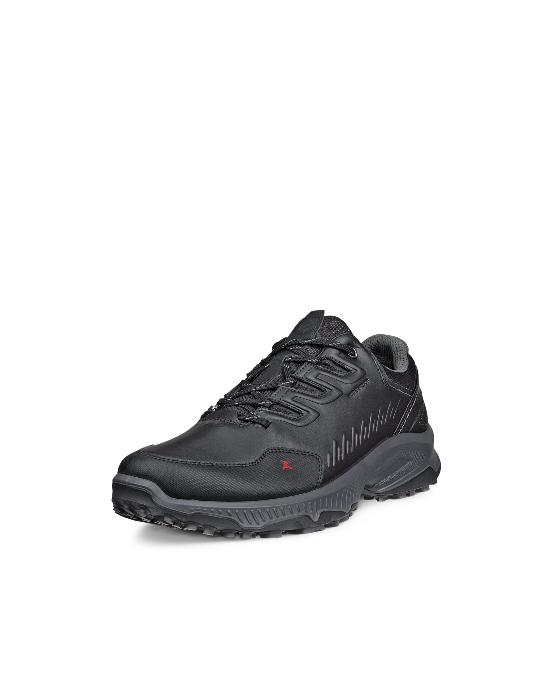 ECCO® RECEPTOR XP outdoor sko i læder til herrer - Sort - Main