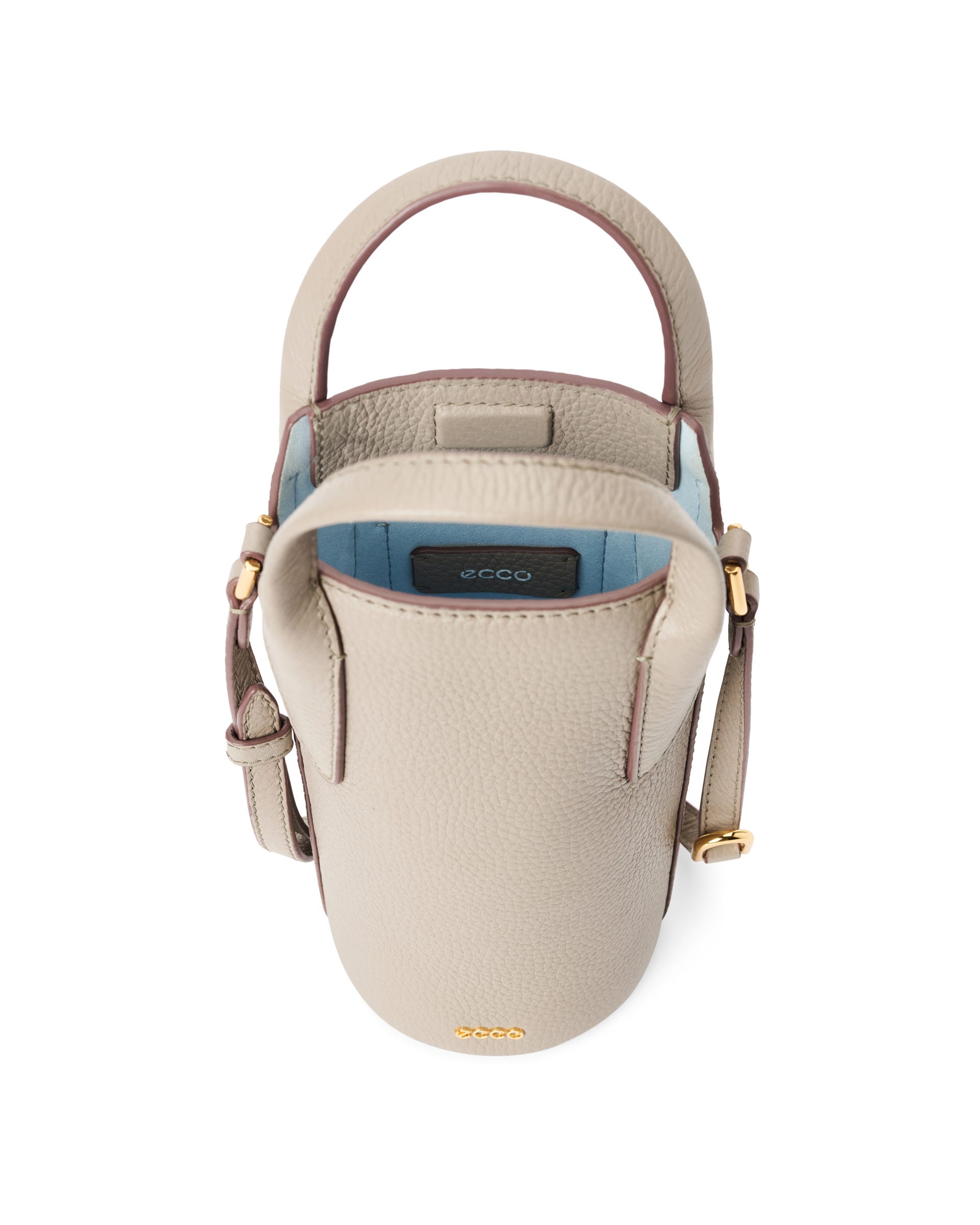 ECCO Pot Bag Leather | ベージュ