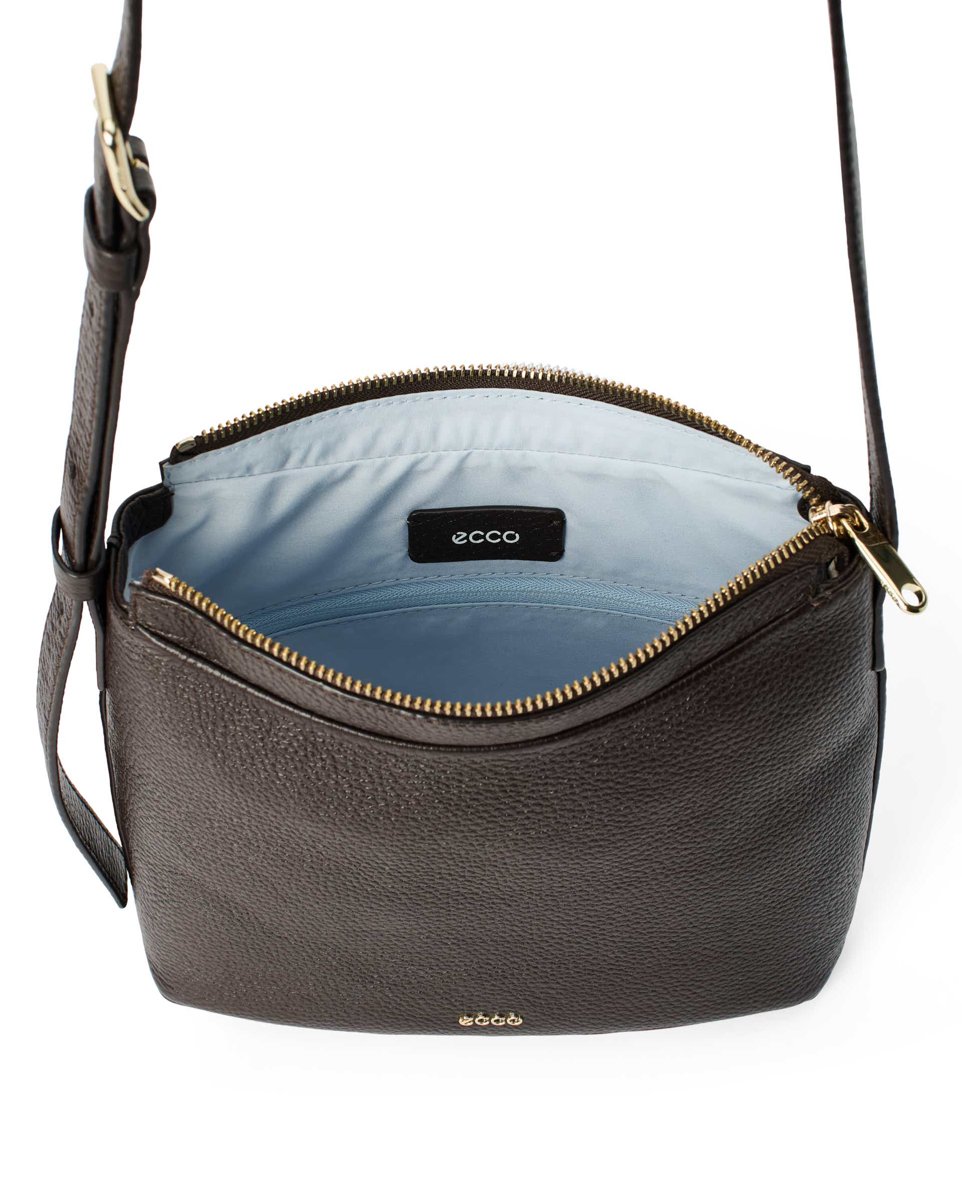 ECCO® COVE CROSSBODY Damen Umhängetasche aus Leder - Braun - Inside