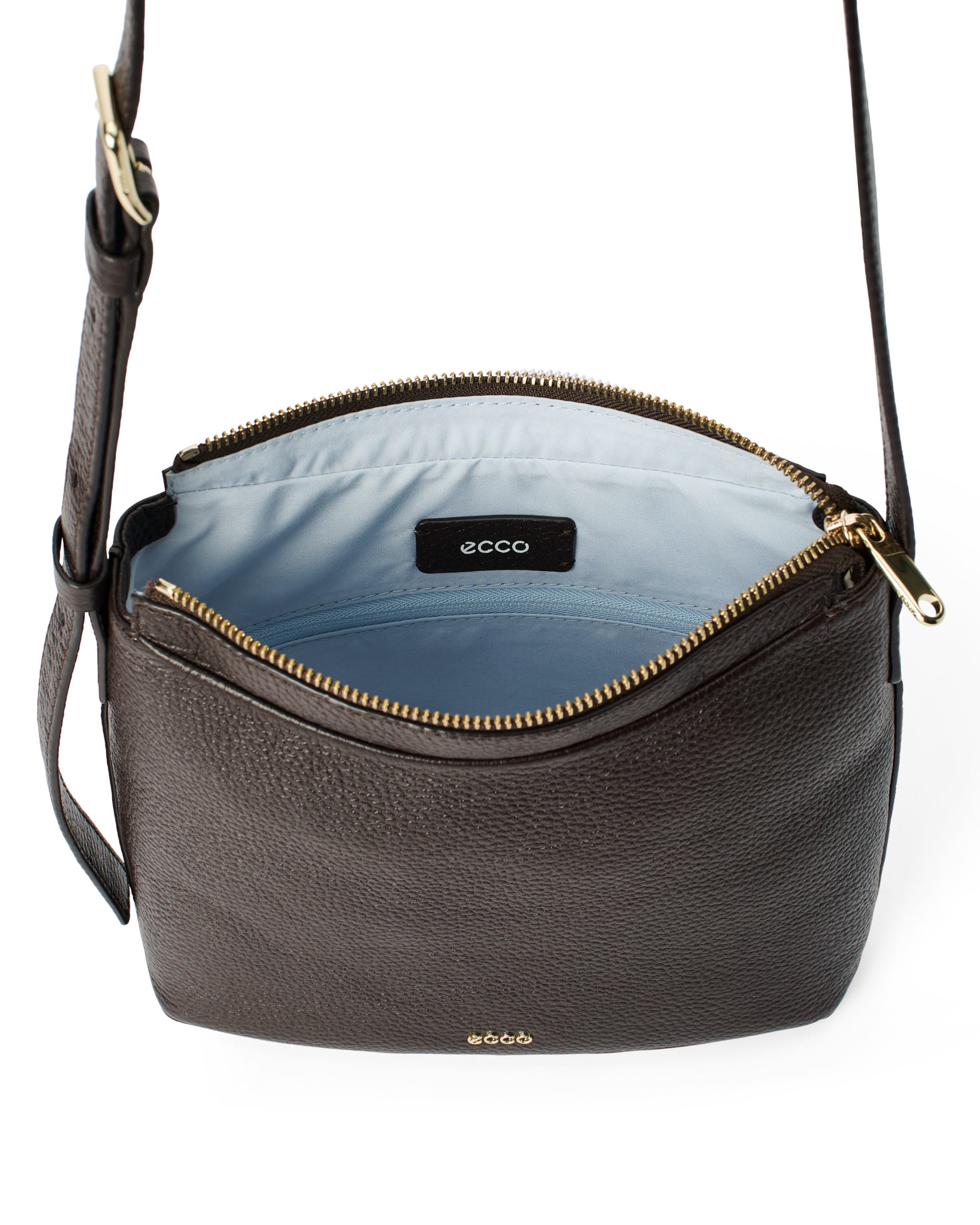 ECCO® COVE CROSSBODY Damen Umhängetasche aus Leder - Braun - Inside