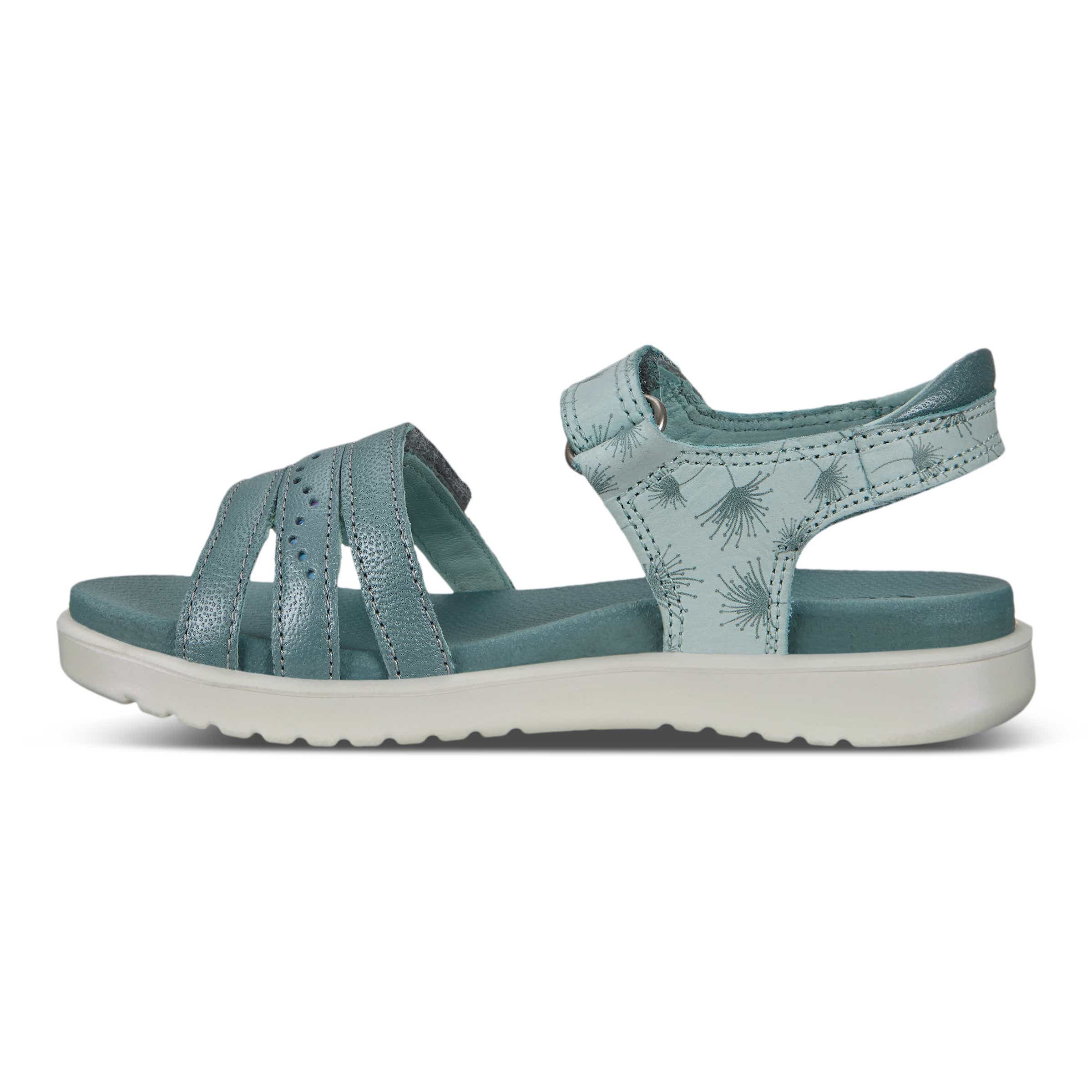 ECCO FLORA Flat Sandal - Green - Inside