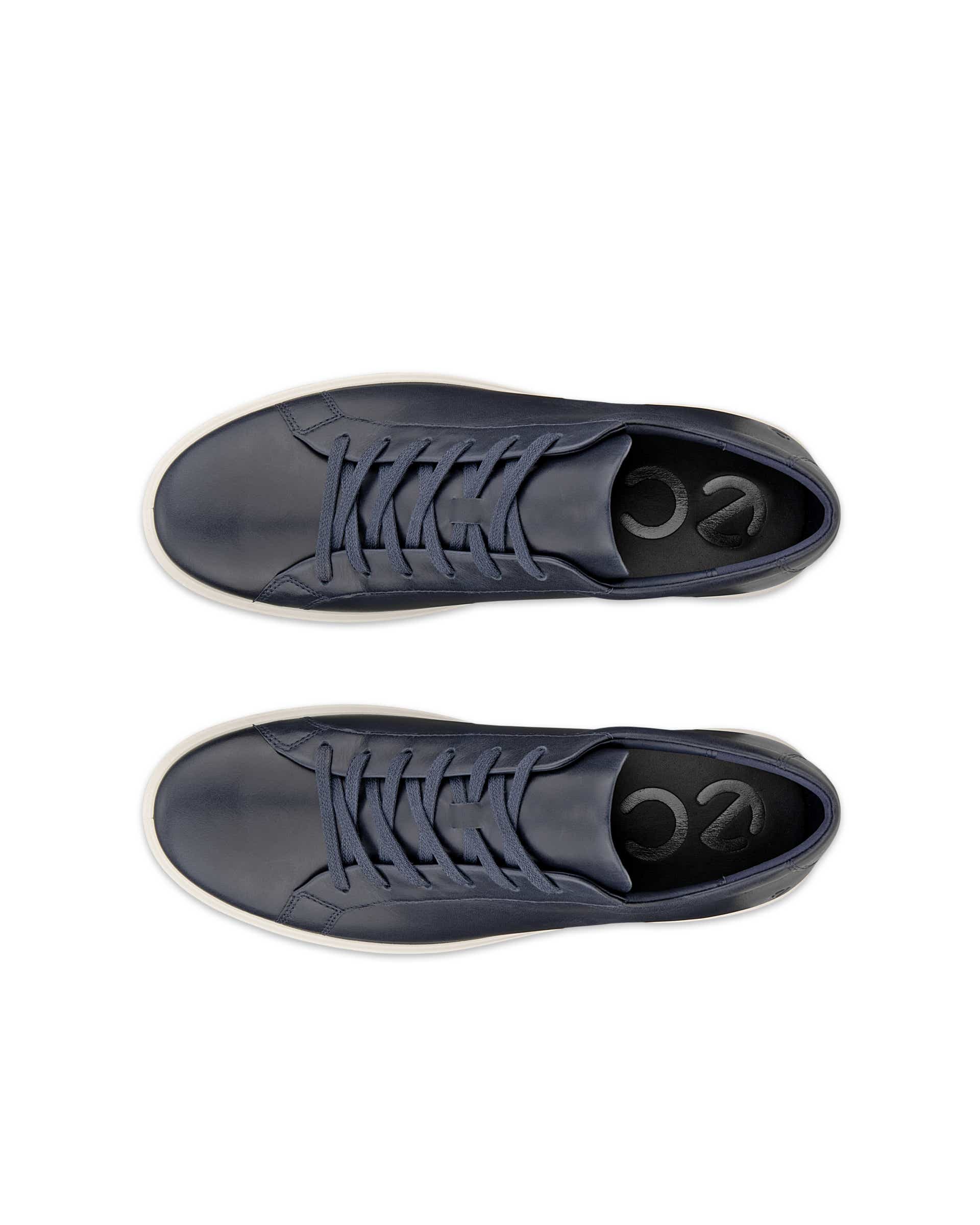 ECCO SOFT 60 M LACE UP PREMIUM - Blue - Top left pair