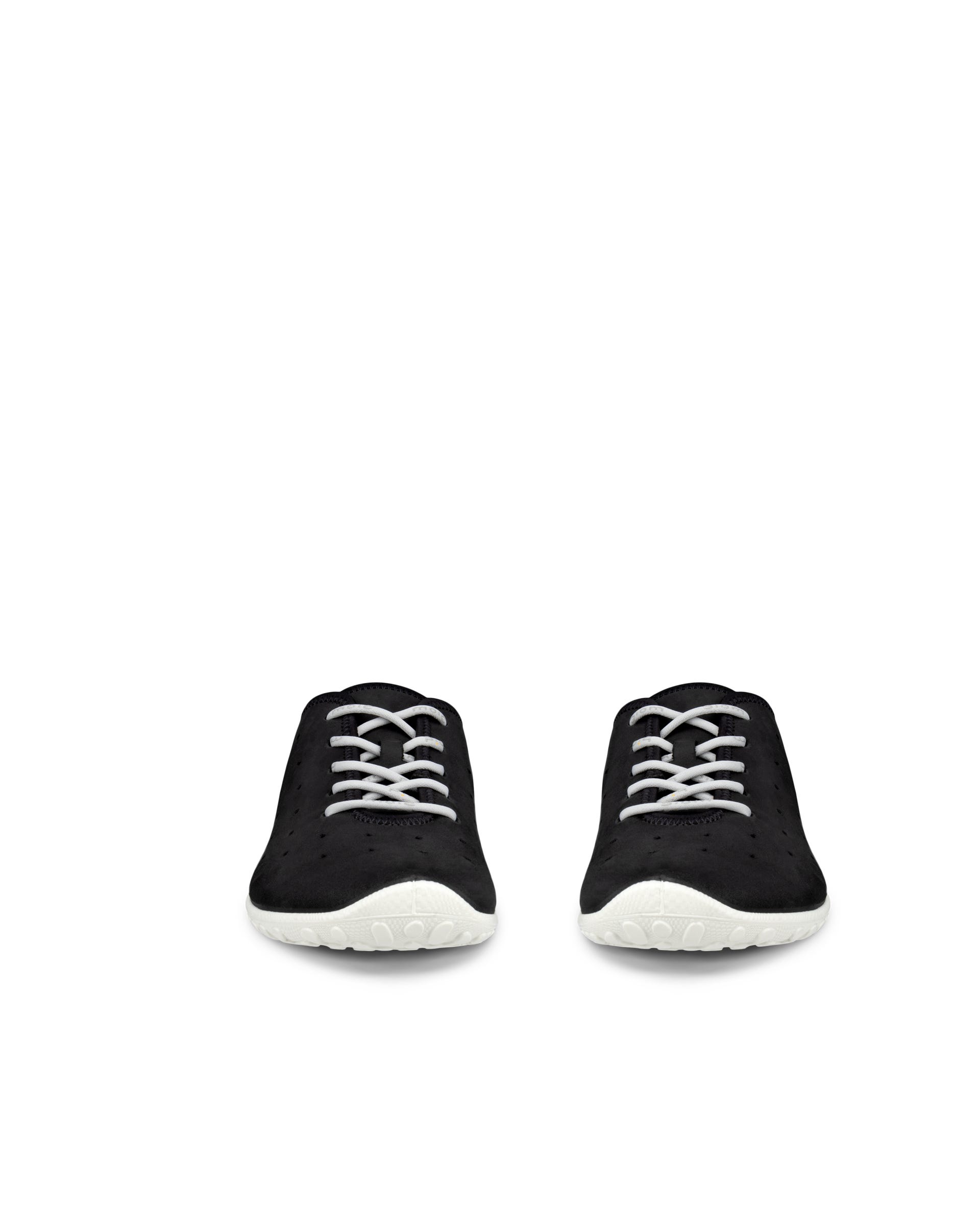 Męskie sznurowane buty z nubuku ECCO® BIOM EVERYDAY - Czarny - Outside