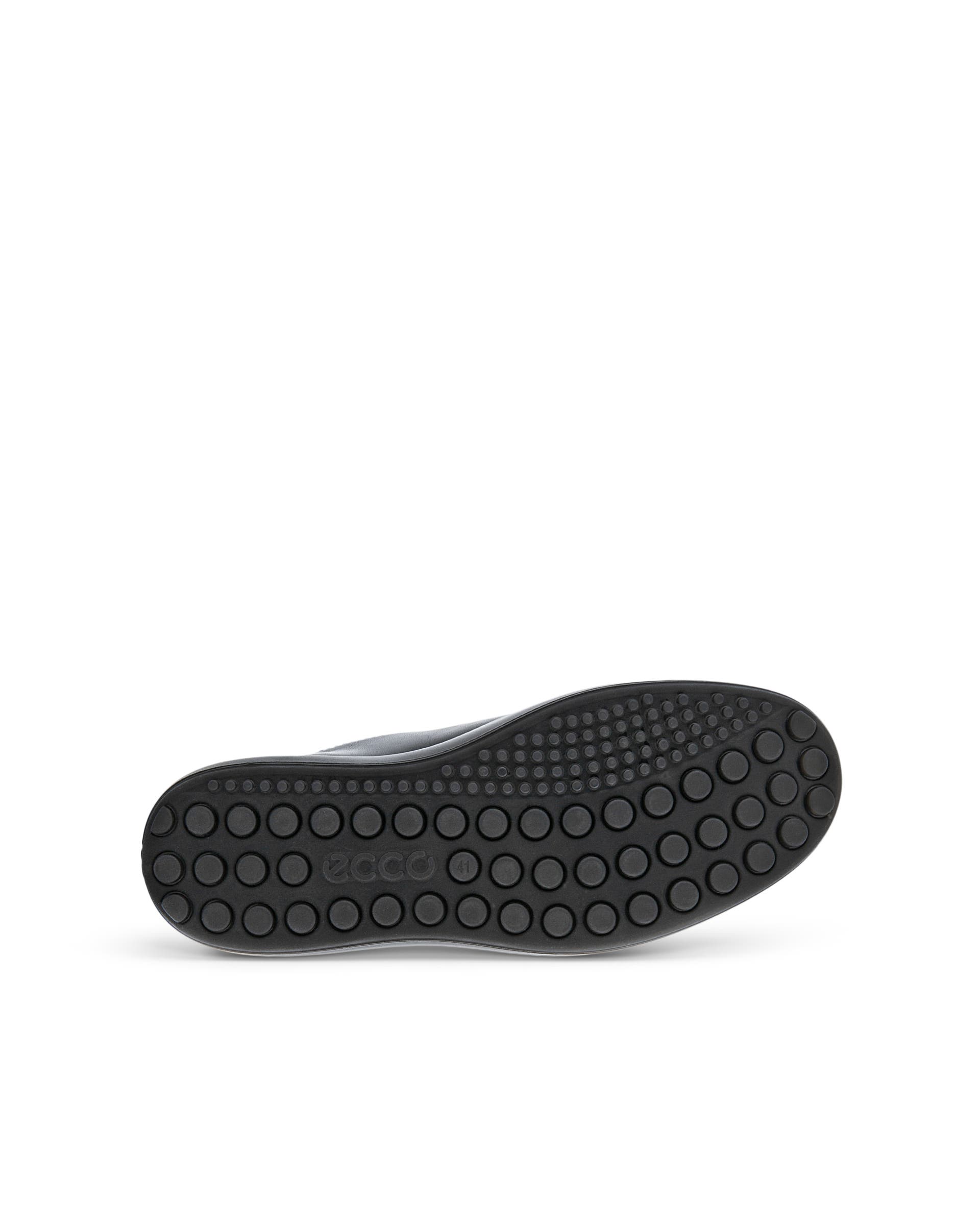 ECCO® Soft 7 sneakers i læder til herrer - Sort - Sole