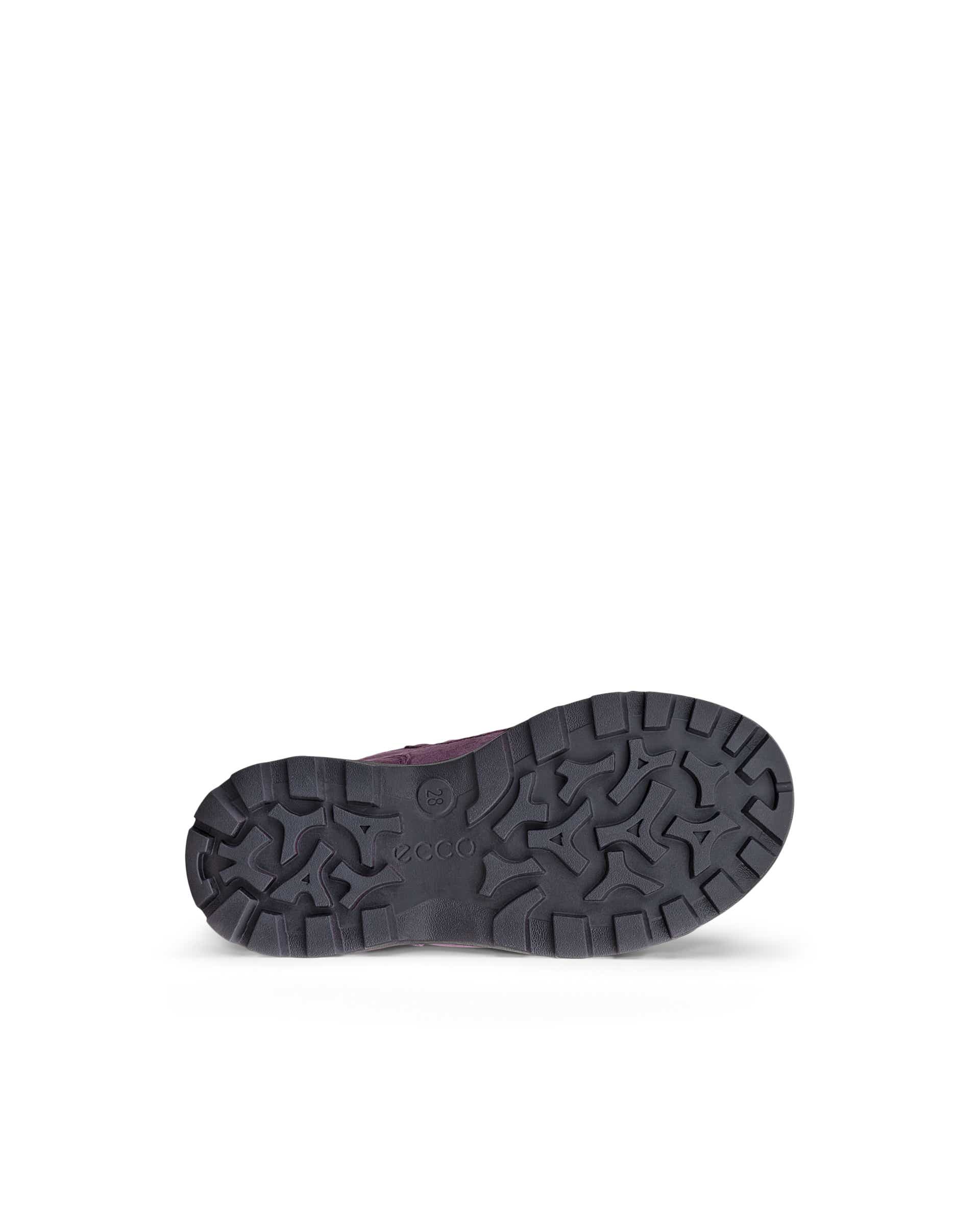 ECCO® SNOW MOUNTAIN Kinder Wasserdichte Winterstiefel aus Nubukleder - Lila - Sole