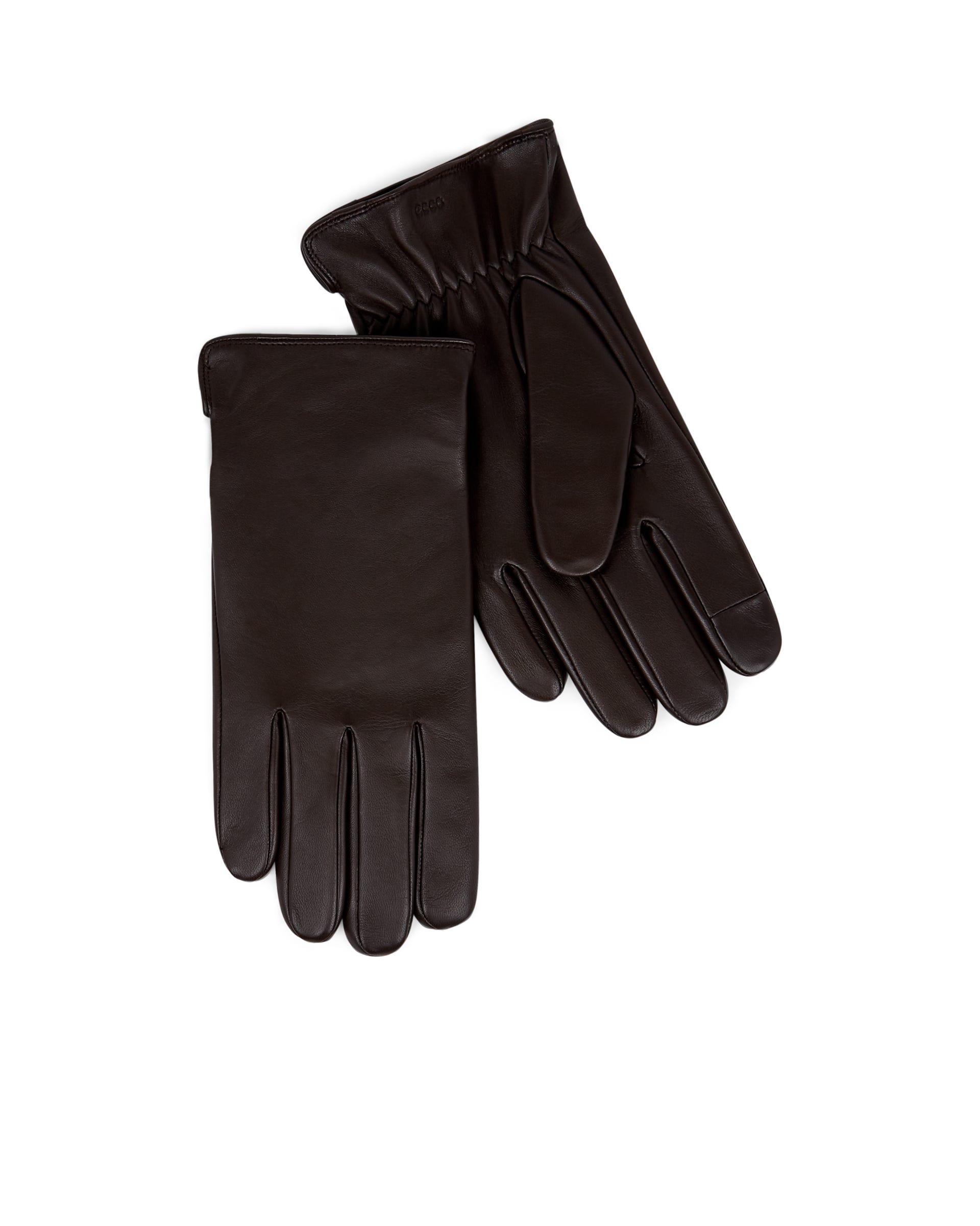 ECCO Minimal Gloves メンズ レザーグローブ - ブラウン - Main