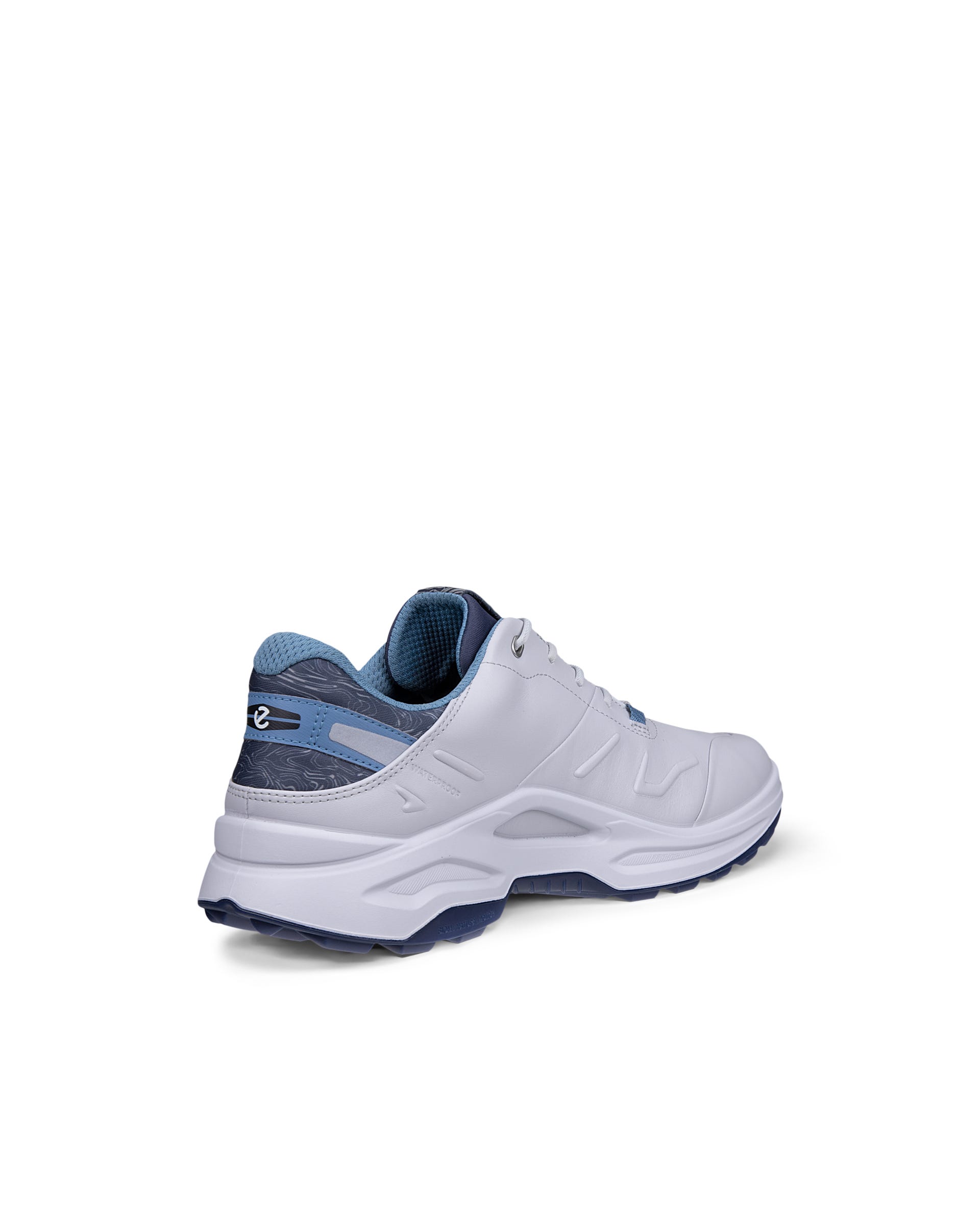 Men's ECCO® Golf Biom H6 Leather Waterproof Golf Shoe - Gray - Outside