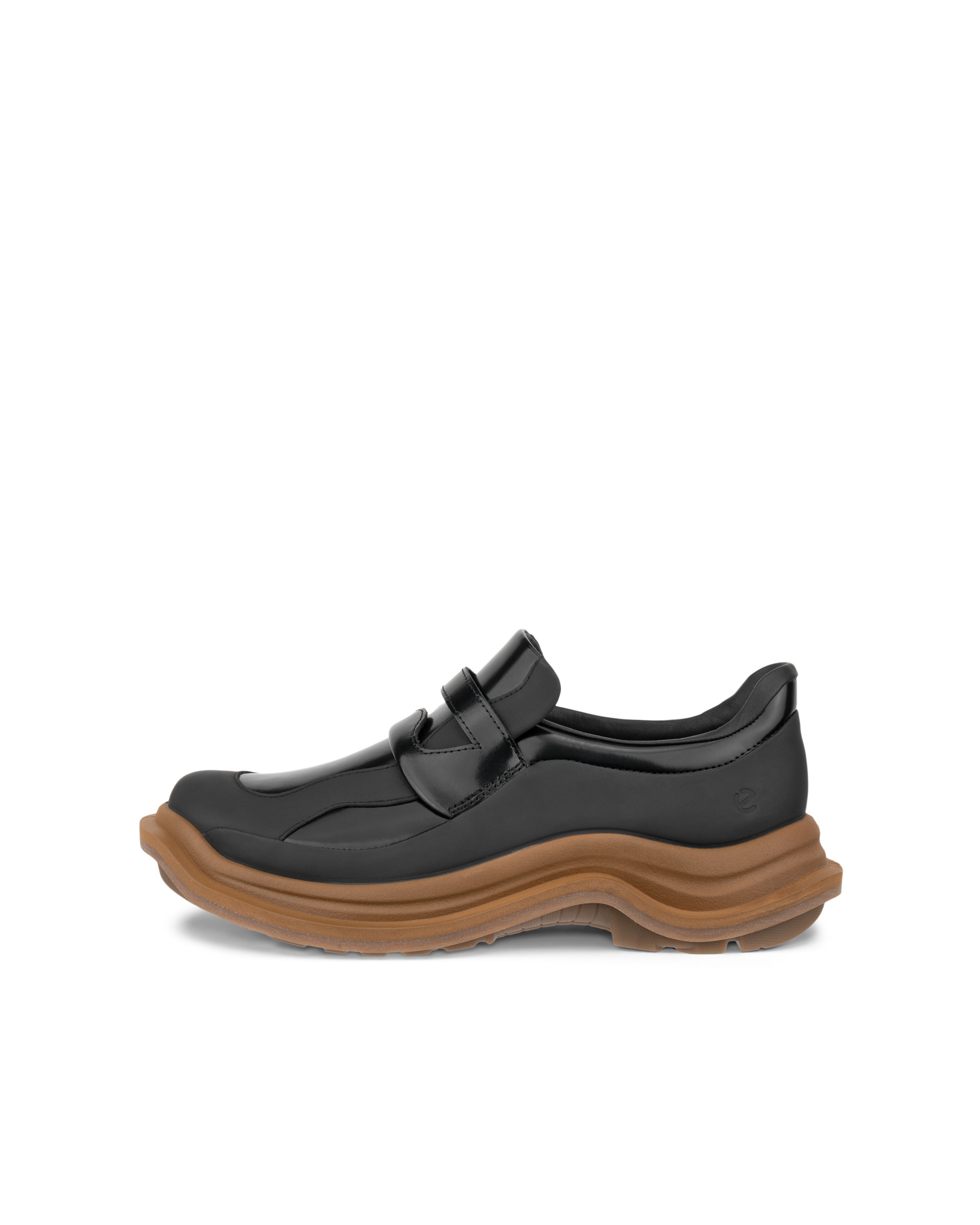 Botines de montaña de piel ECCO® OFFROAD para mujer - Negro - Outside