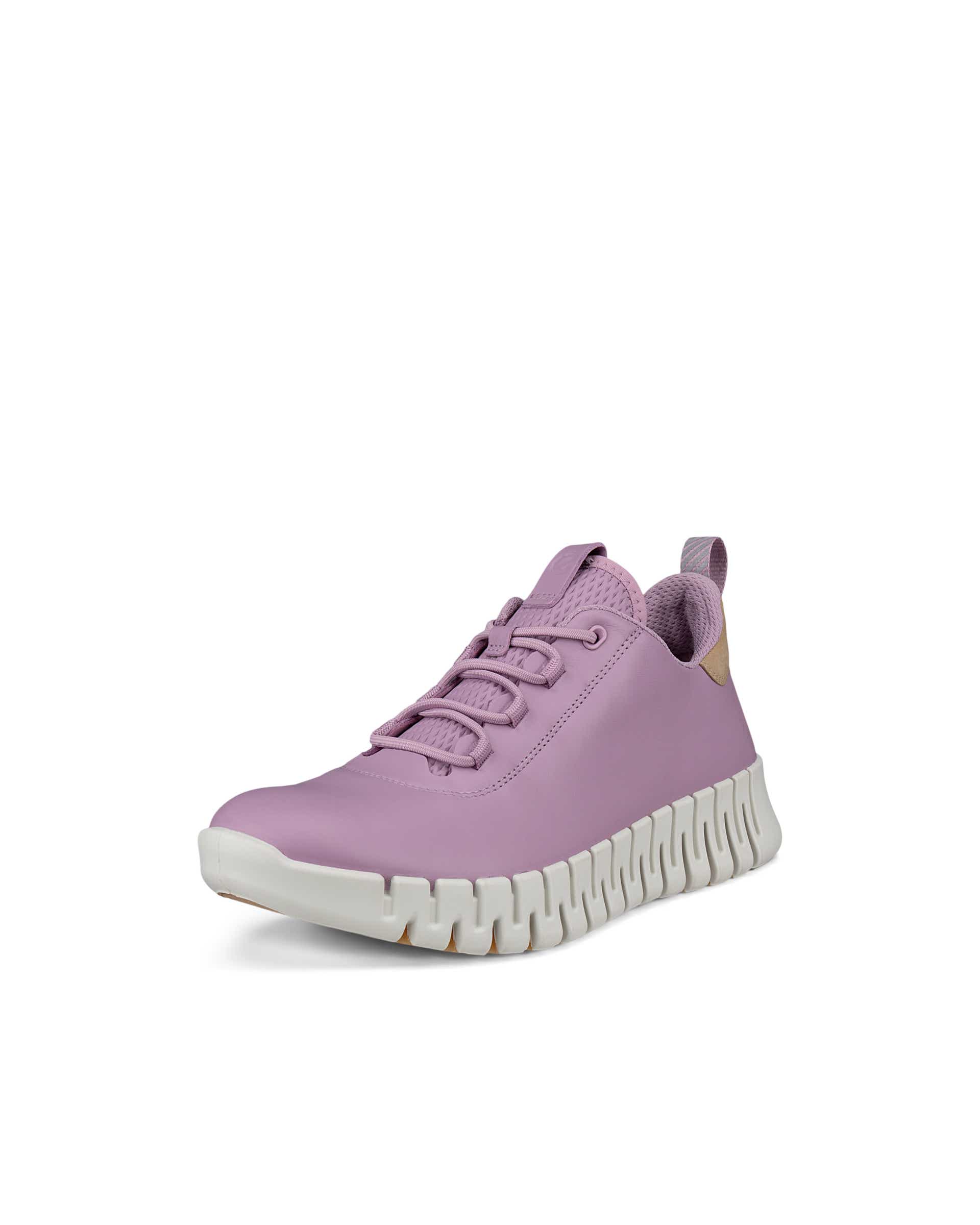 ECCO® Gruuv baskets en cuir pour femme - Violet - Main