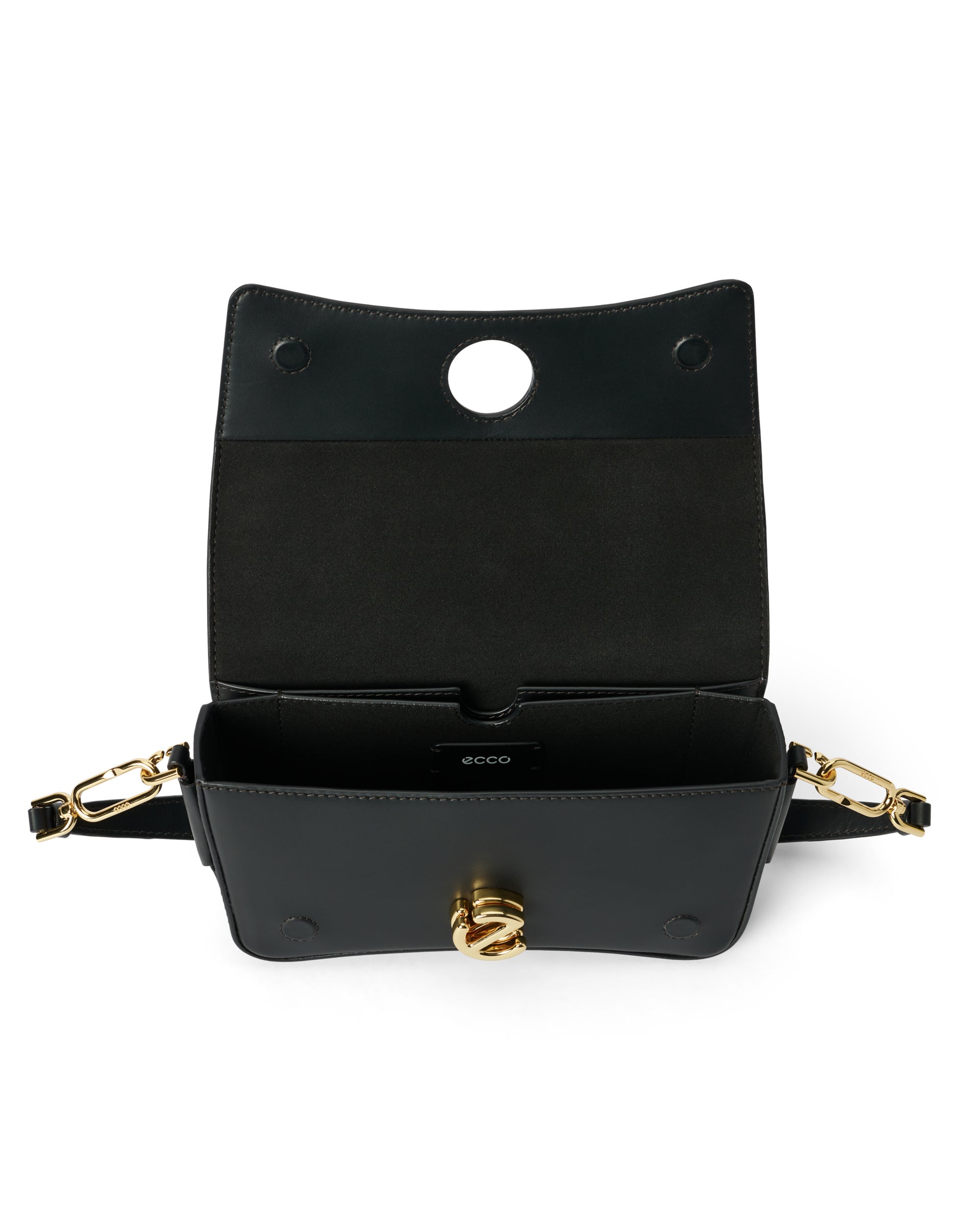 ECCO PINCH BAG MEDIUM E LOCK  - Black - Inside