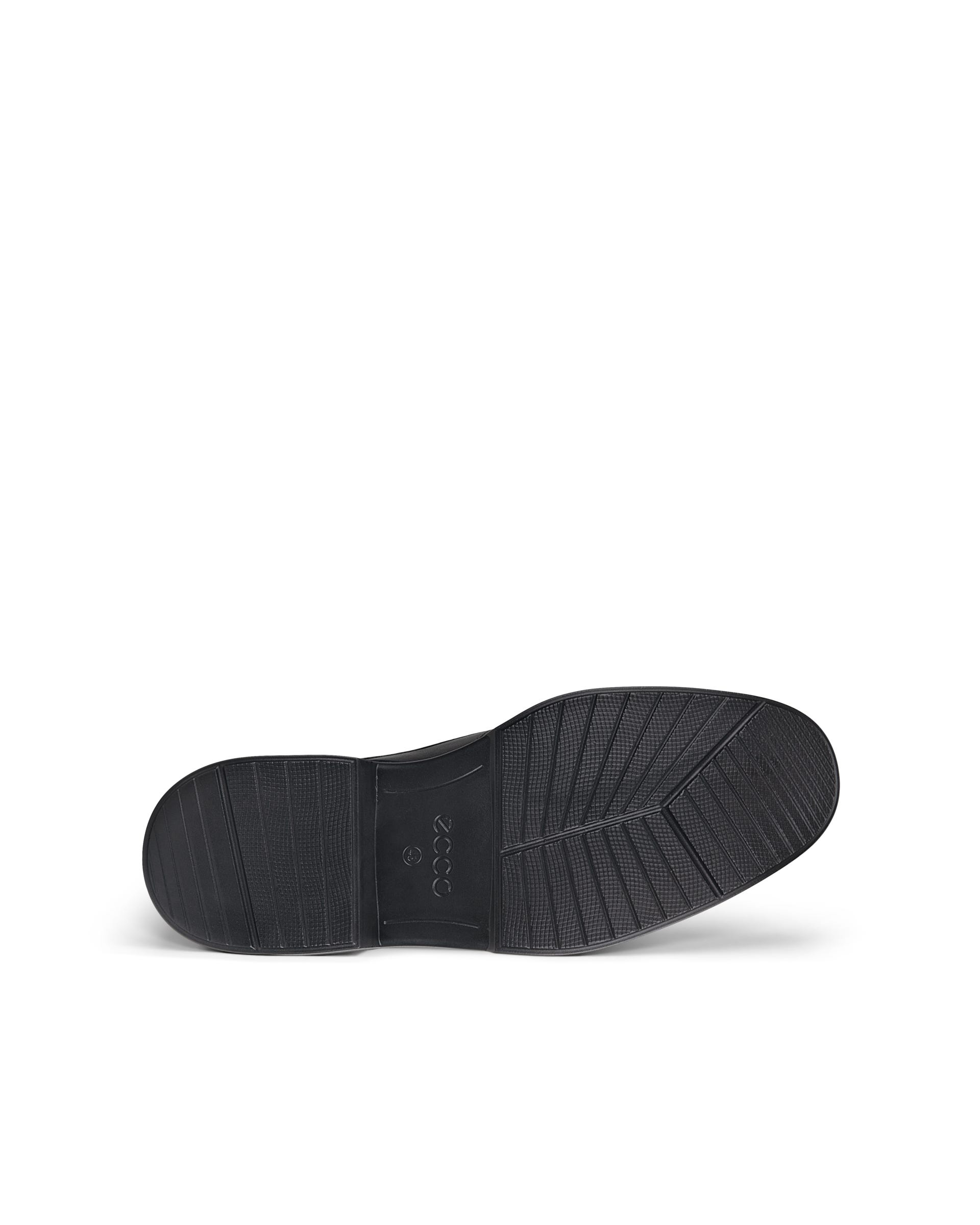 ECCO Men Maitland Apron-toe Slip-ons - Black - Sole