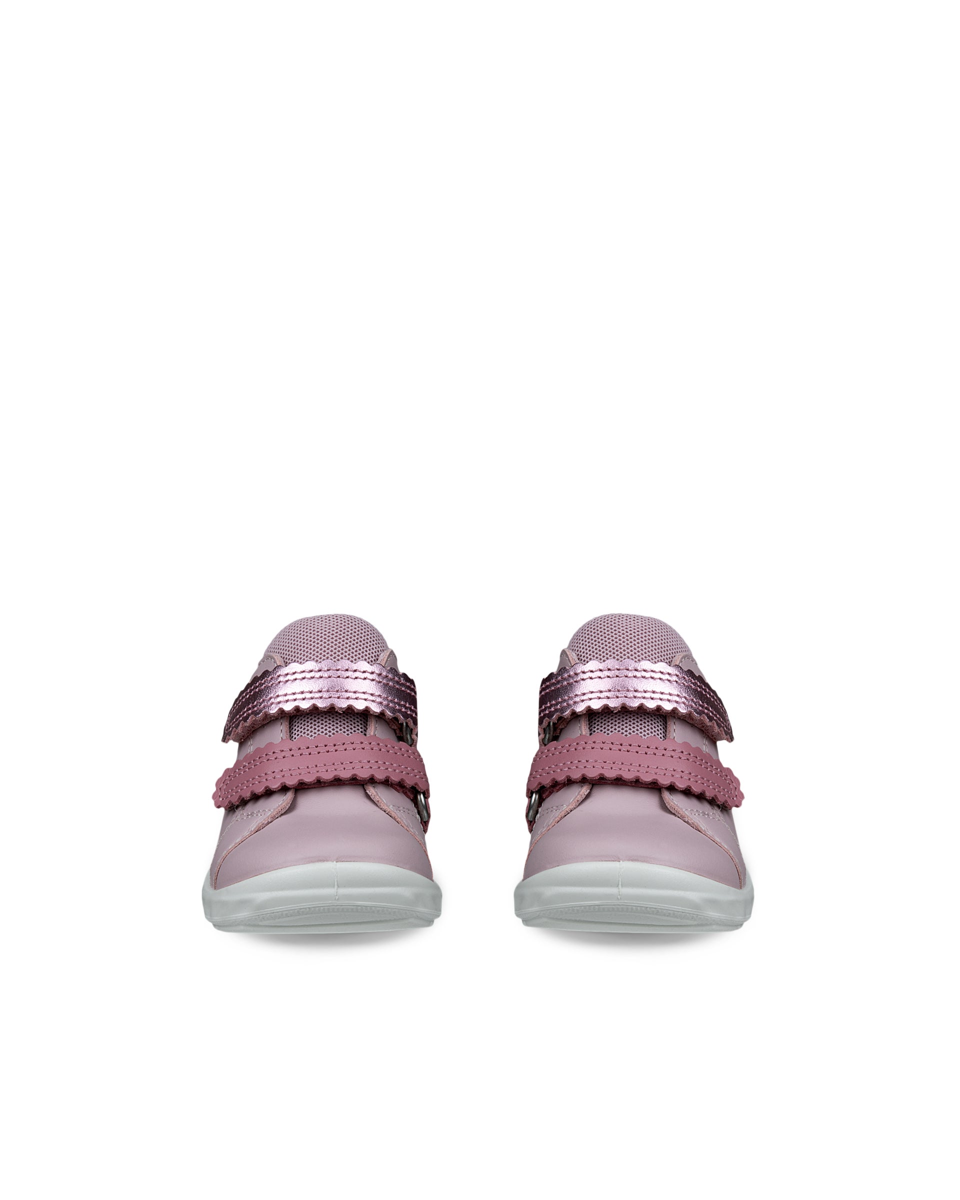 Detské kožené tenisky suchý zips ECCO® SP.1 LITE INFANT - Ružová - Front pair