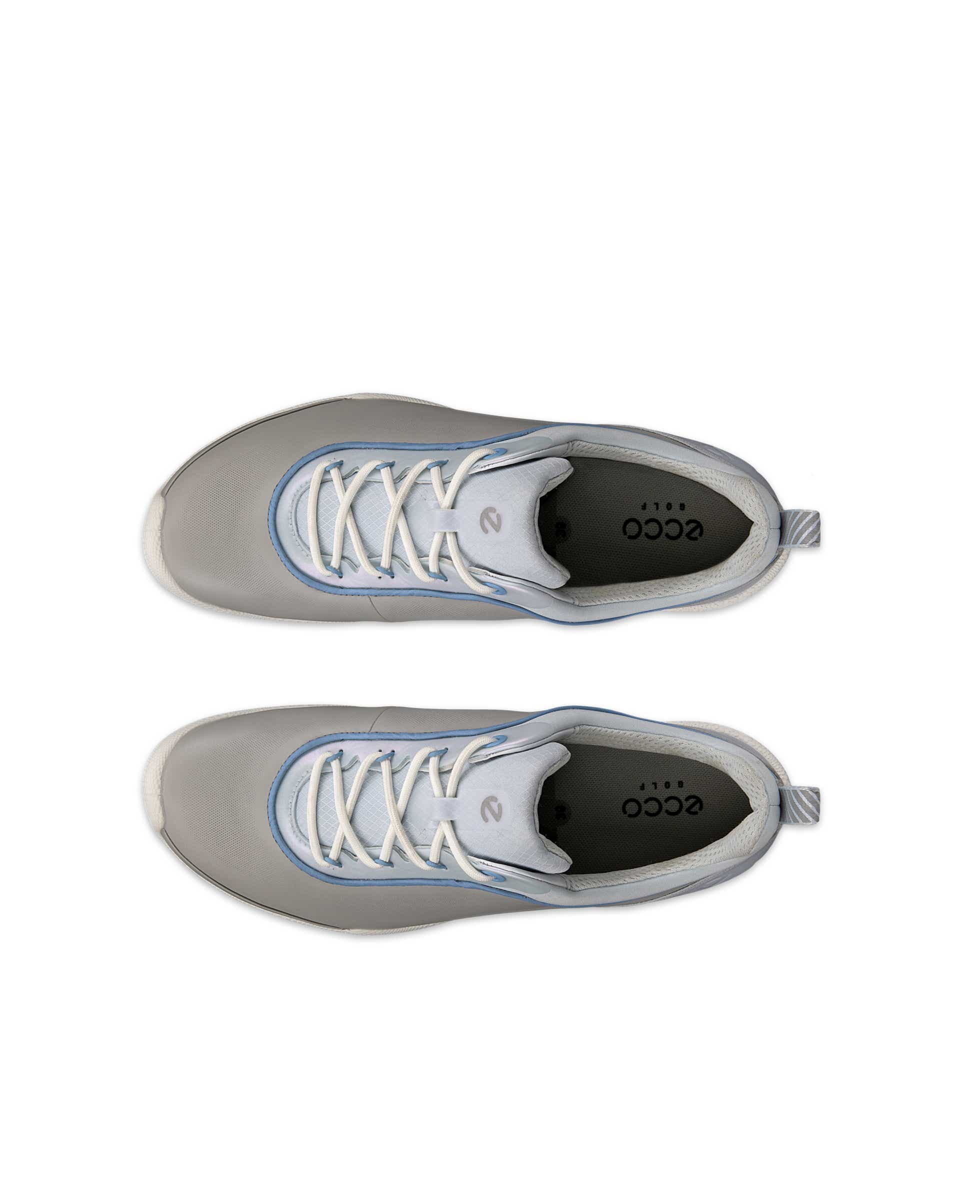 ECCO® Golf Biom Hybrid 1 BNY chaussure de golf en cuir pour femme - Gris - Top left pair