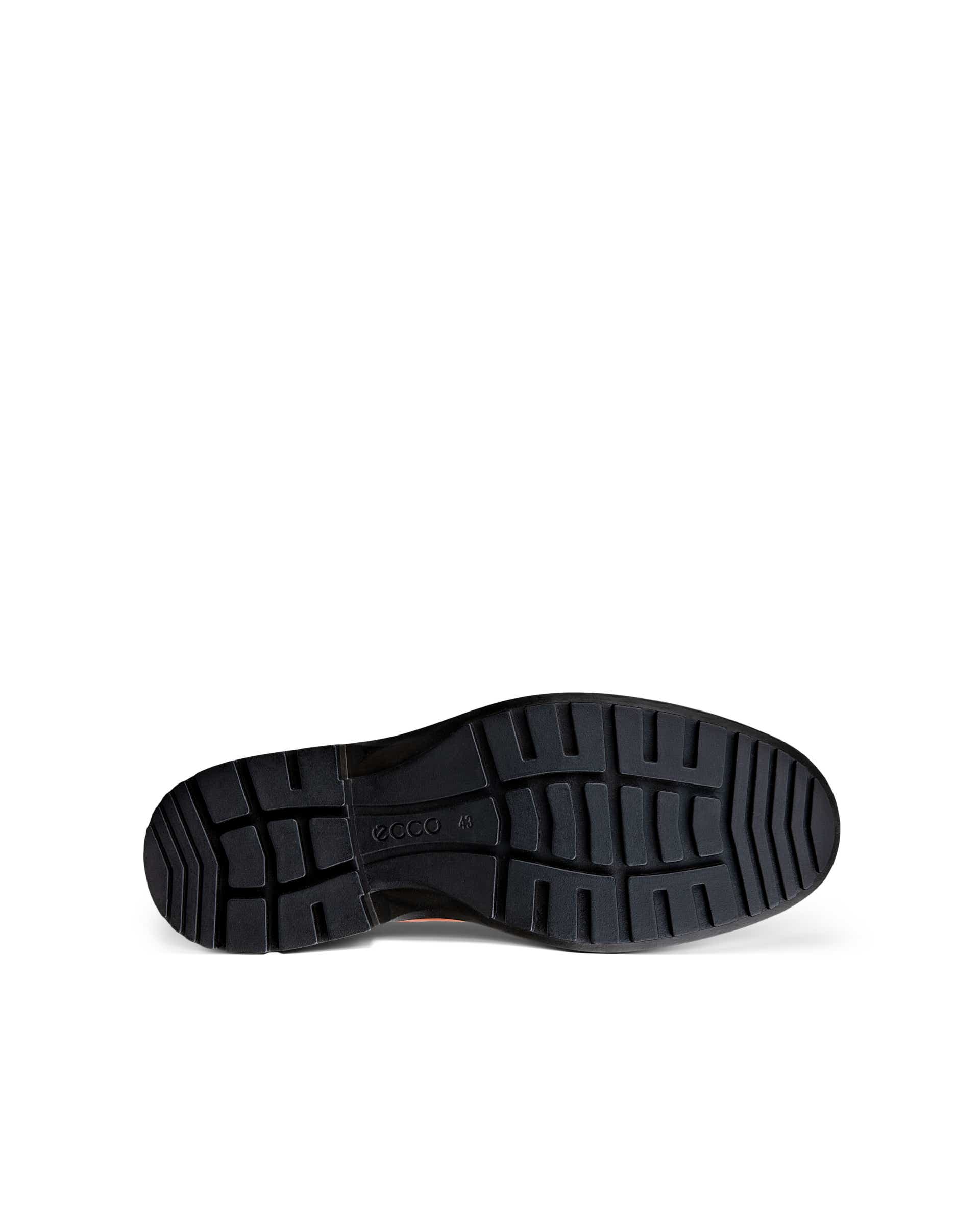 Męskie sznurowane buty skórzane z Gore-Tex ECCO® METROPOLE OSLO - Brązowy - Sole