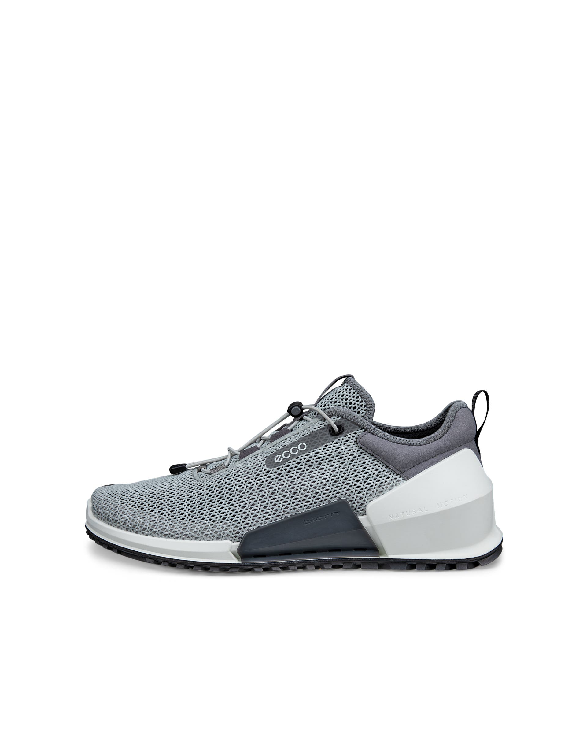ECCO® BIOM 2.0 baskets en toile pour homme - Gris - Outside