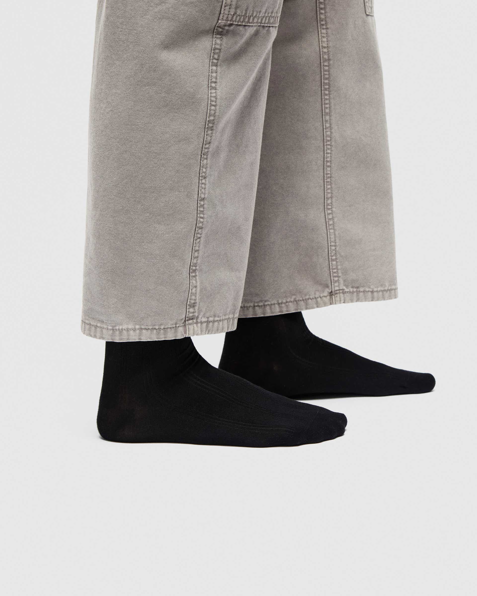 Unisex ECCO® Tech Travel Sock - Black - Lifestyle image-1