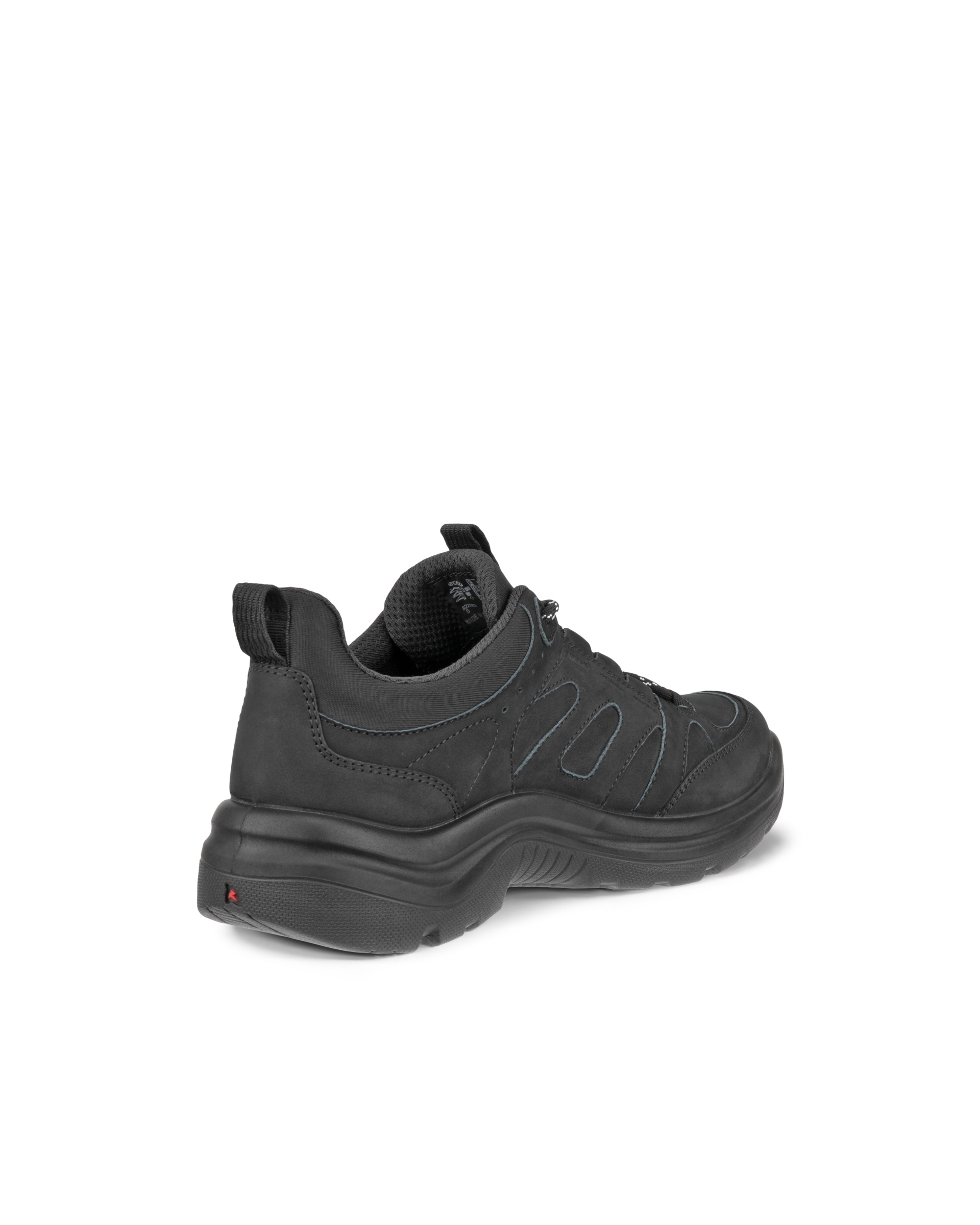 Dámská nubuková outdoorová voděodolná obuv ECCO® Offroad - Černá - Back